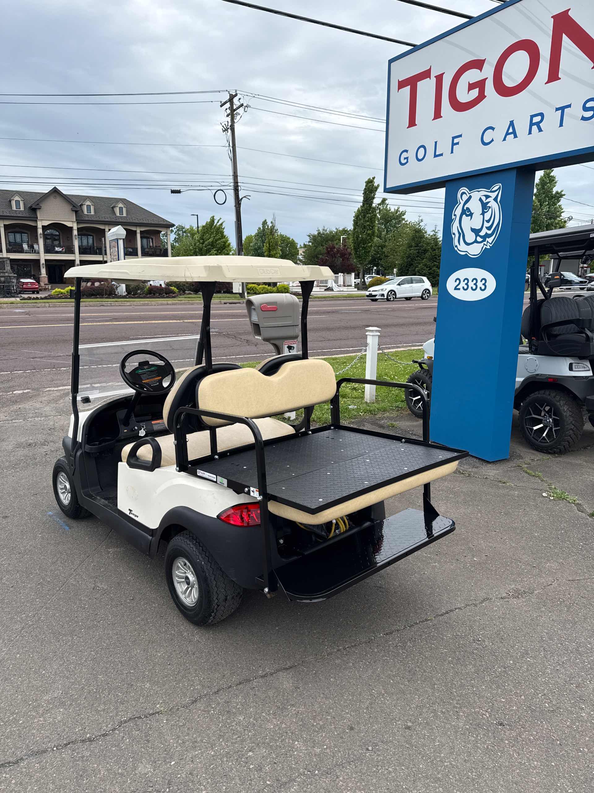 2018 Club Car Tempo White image 4