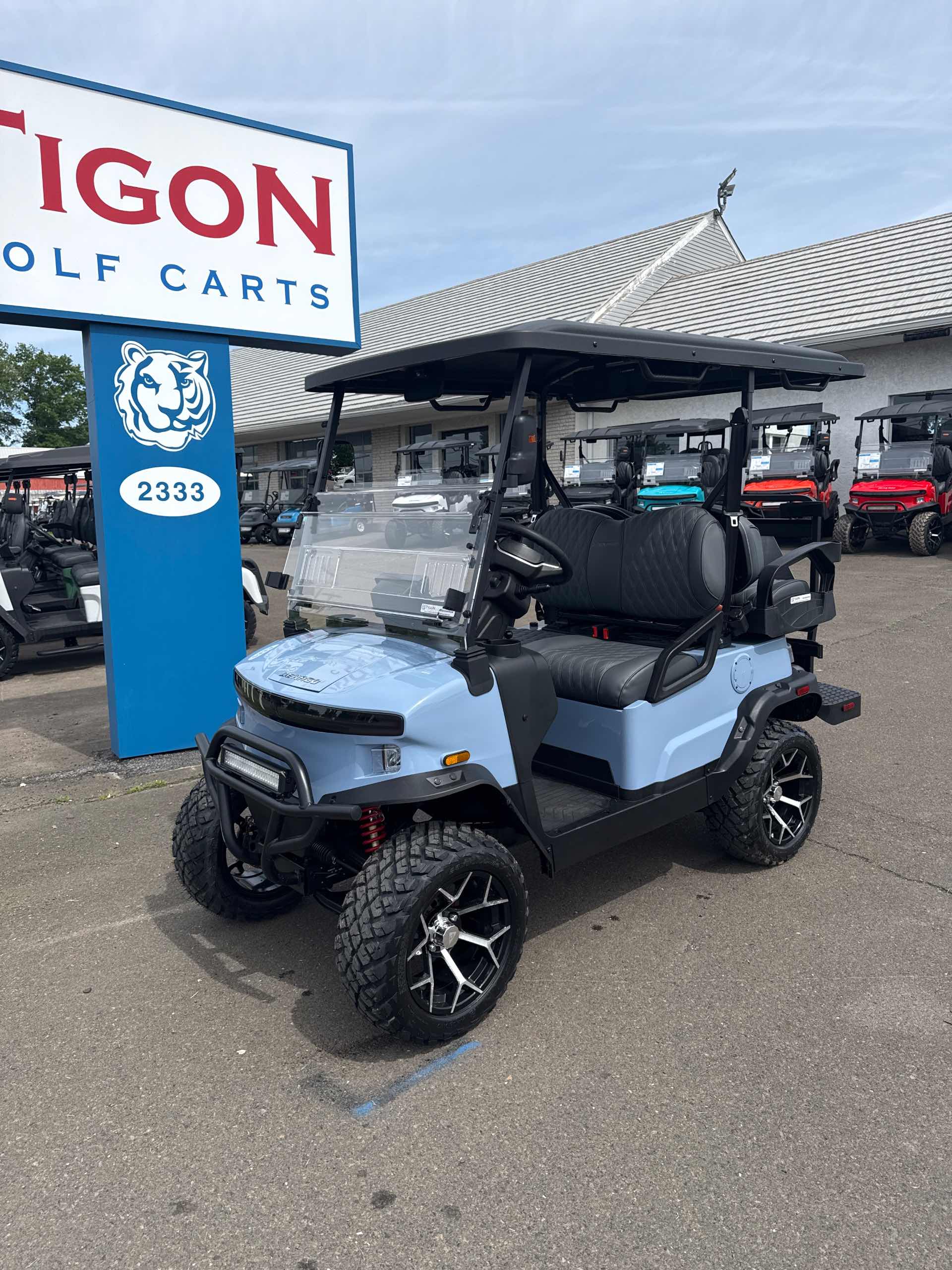2026 Denago Nomad XL Golf Cart in Glacier