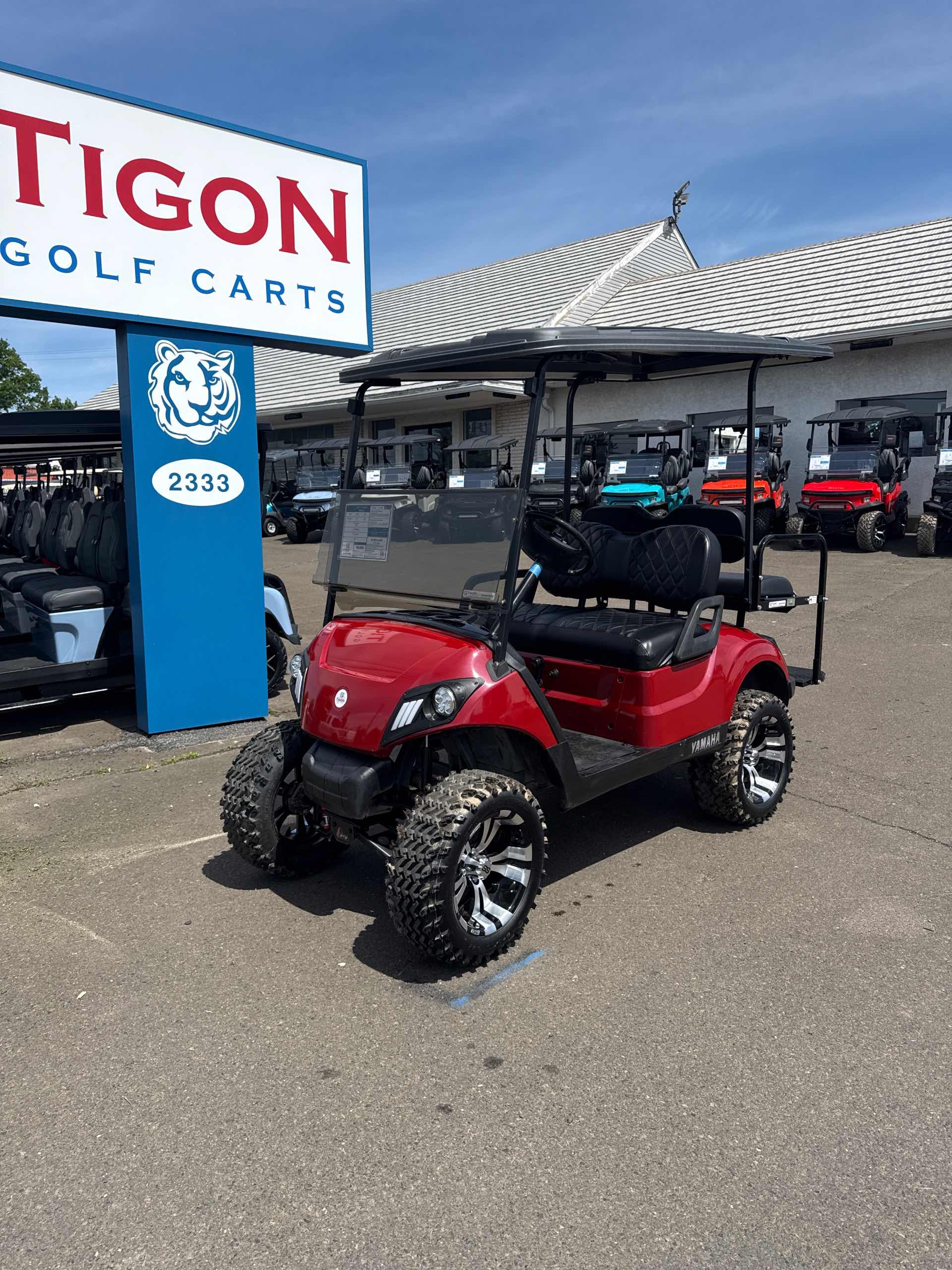 2016 Yamaha Drive 2 Golf Cart in Red