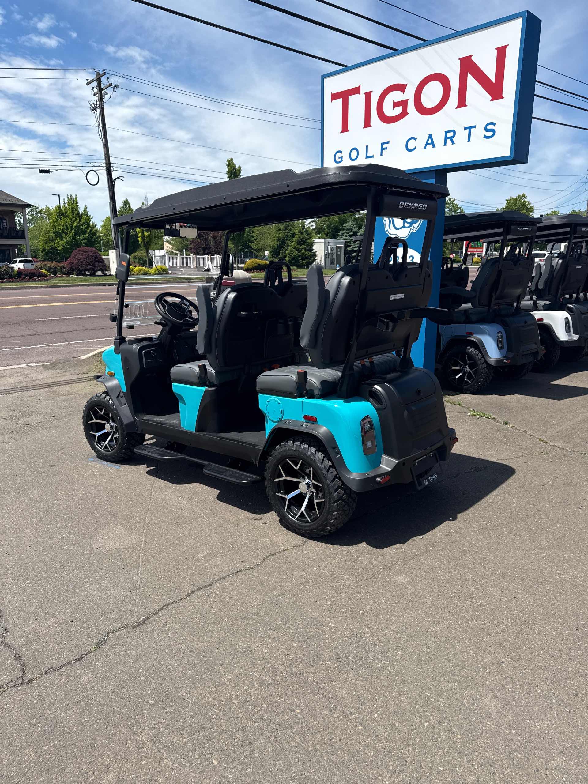 2026 Denago Rover XL Aqua golf cart in Aqua — photo 3 of 4, Hatfield, PA