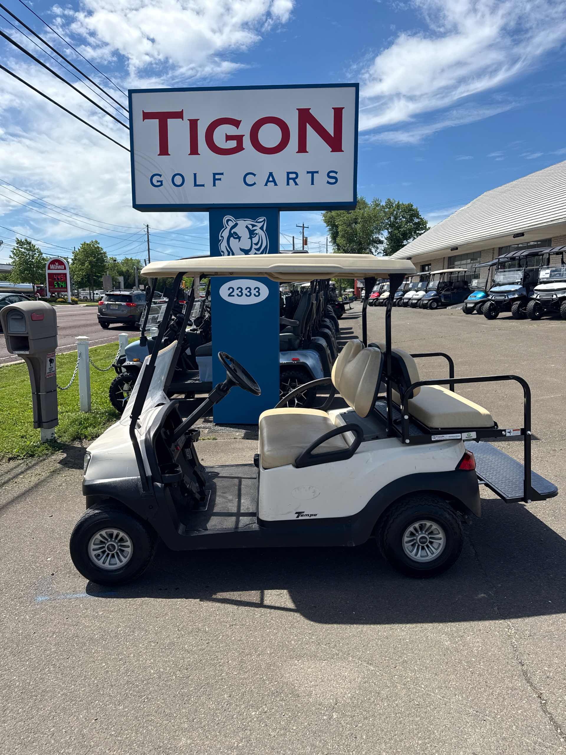 2018 Club Car Tempo Beige image 2
