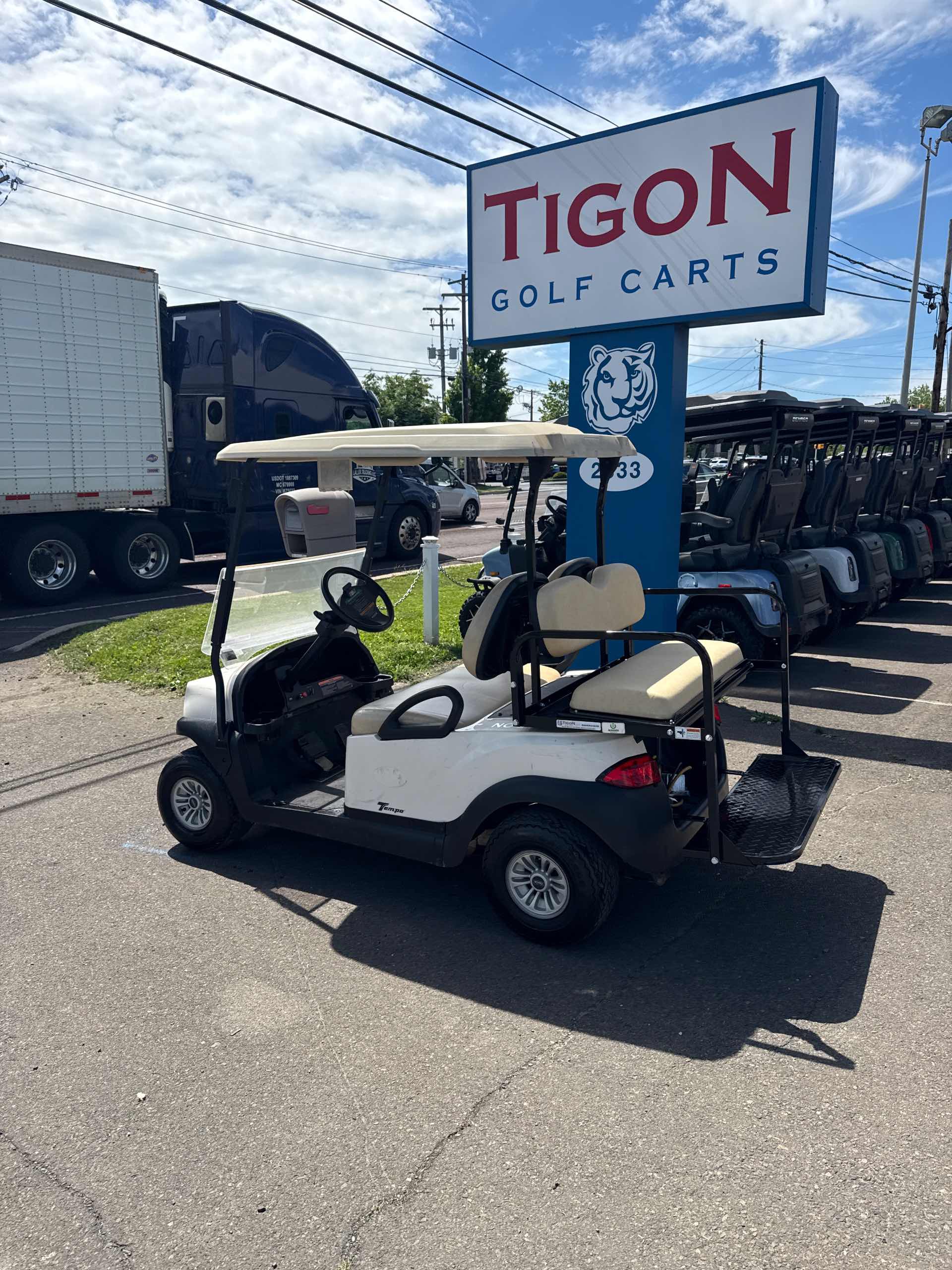 2018 Club Car Tempo Beige image 3
