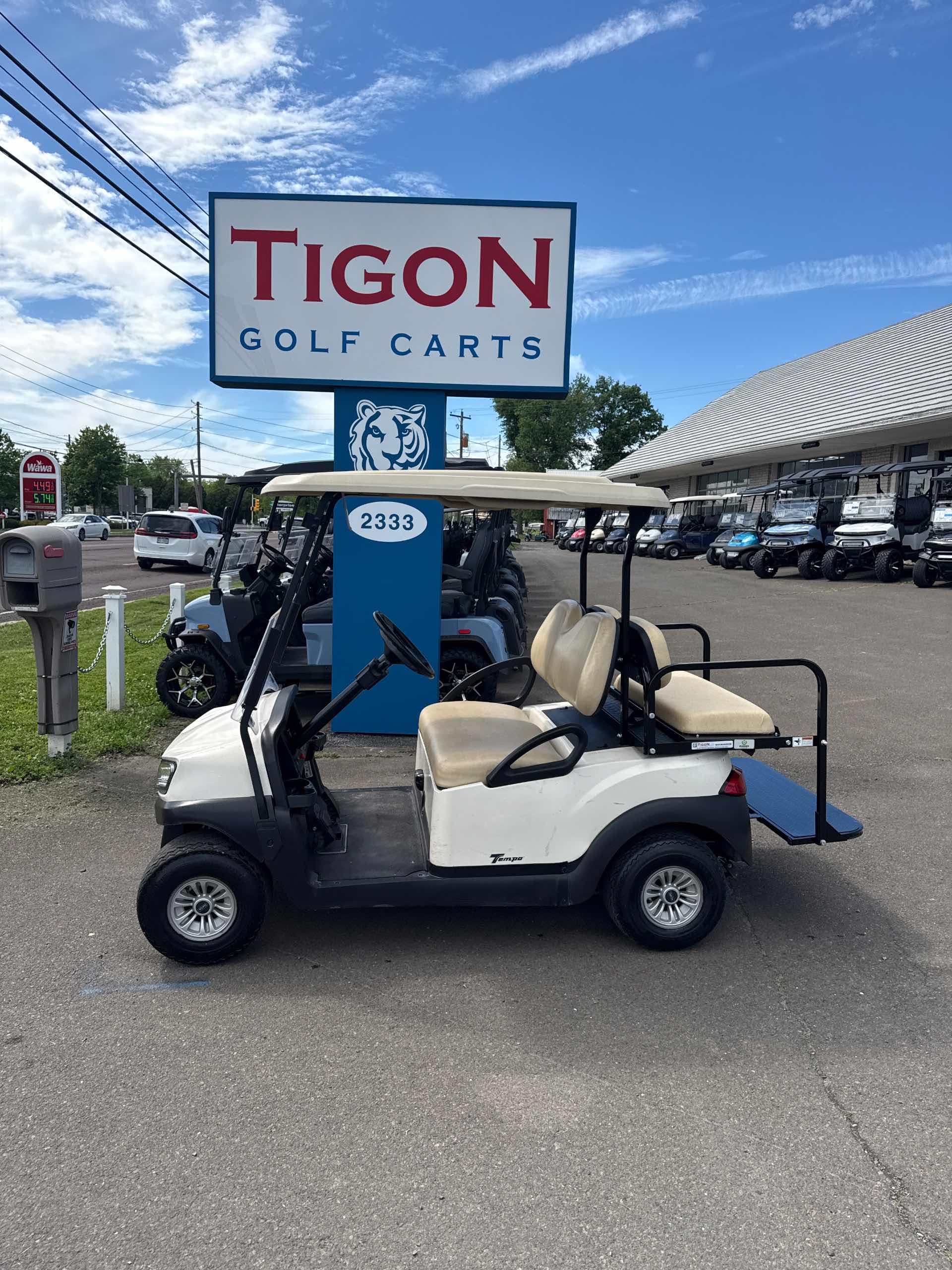 2018 Club Car Tempo Beige image 2