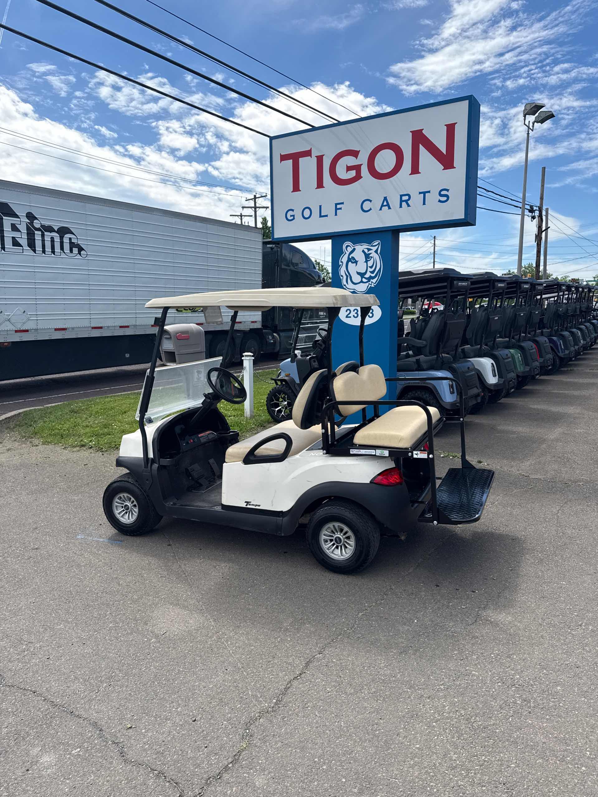 2018 Club Car Tempo Beige image 3