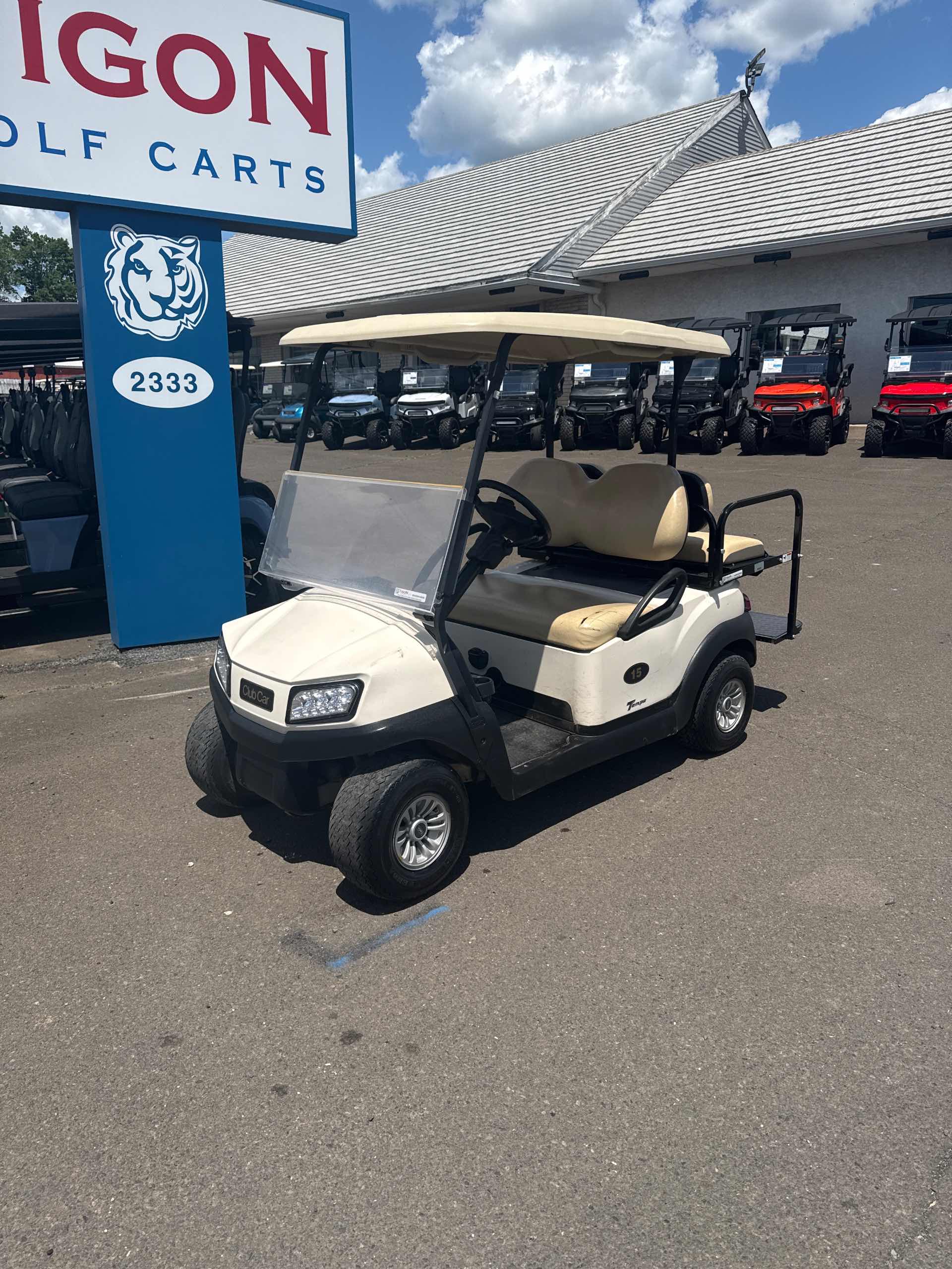 2018 Club Car Tempo Beige