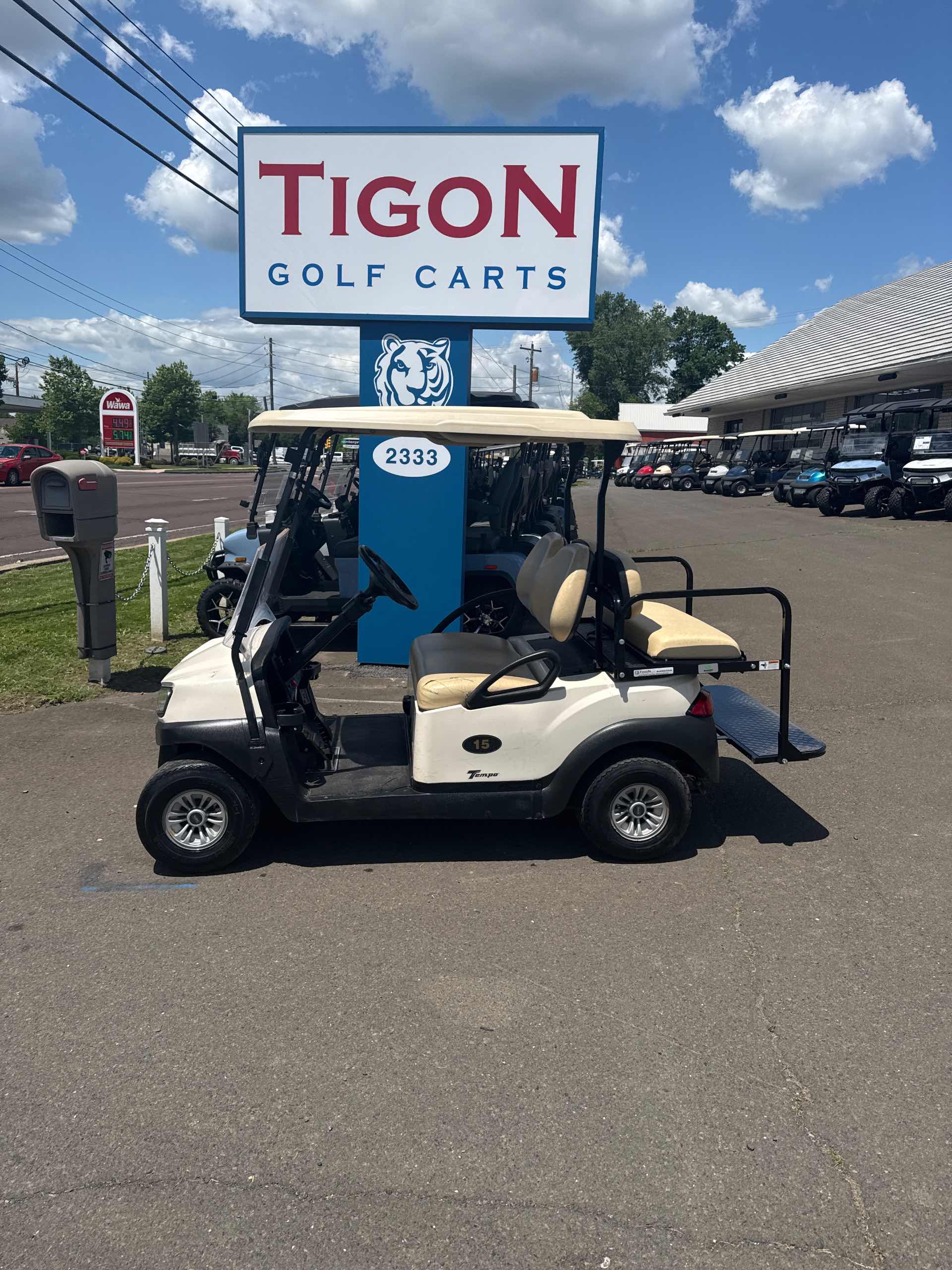 2018 Club Car Tempo Beige image 2