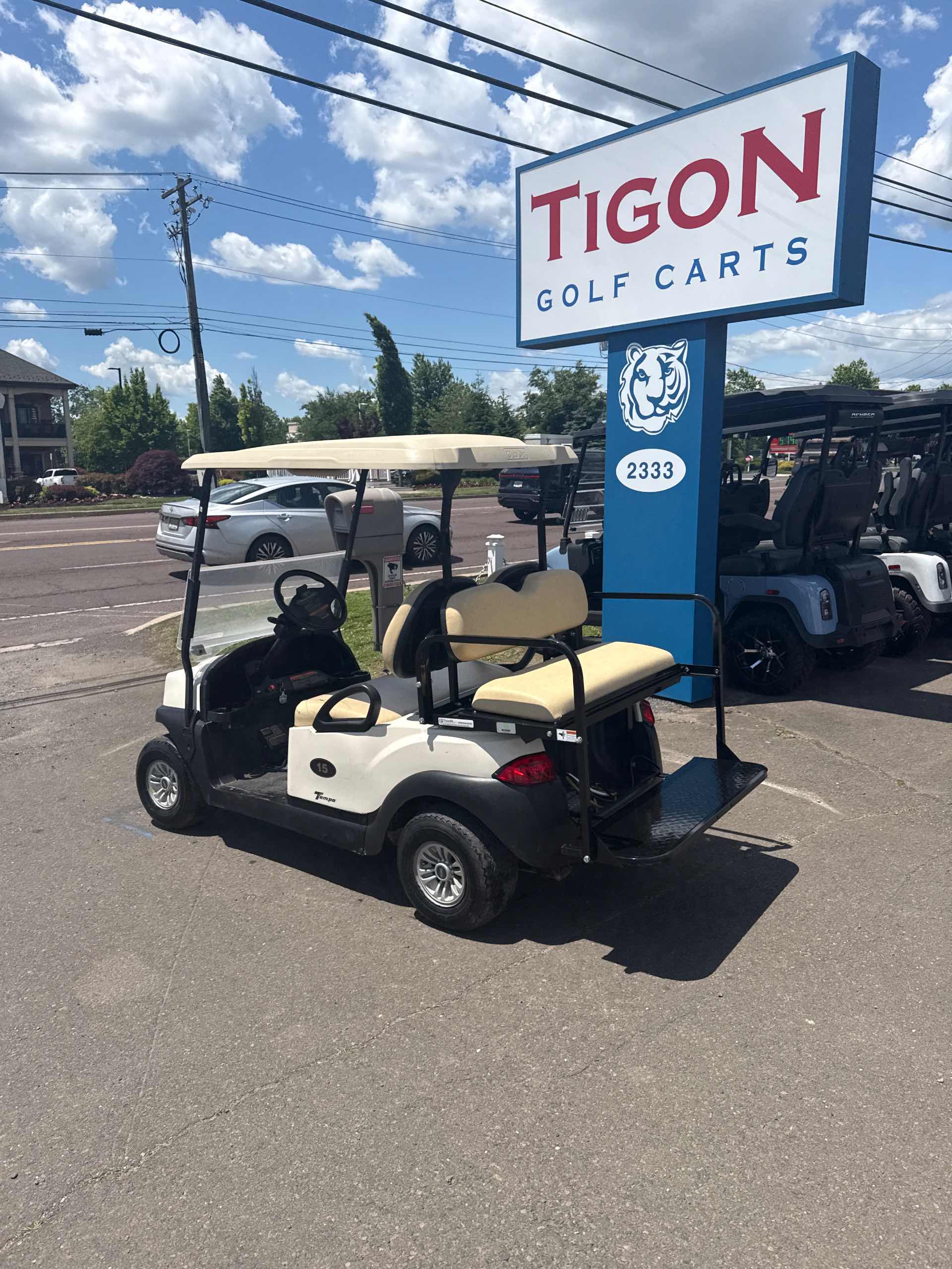 2018 Club Car Tempo Beige image 3