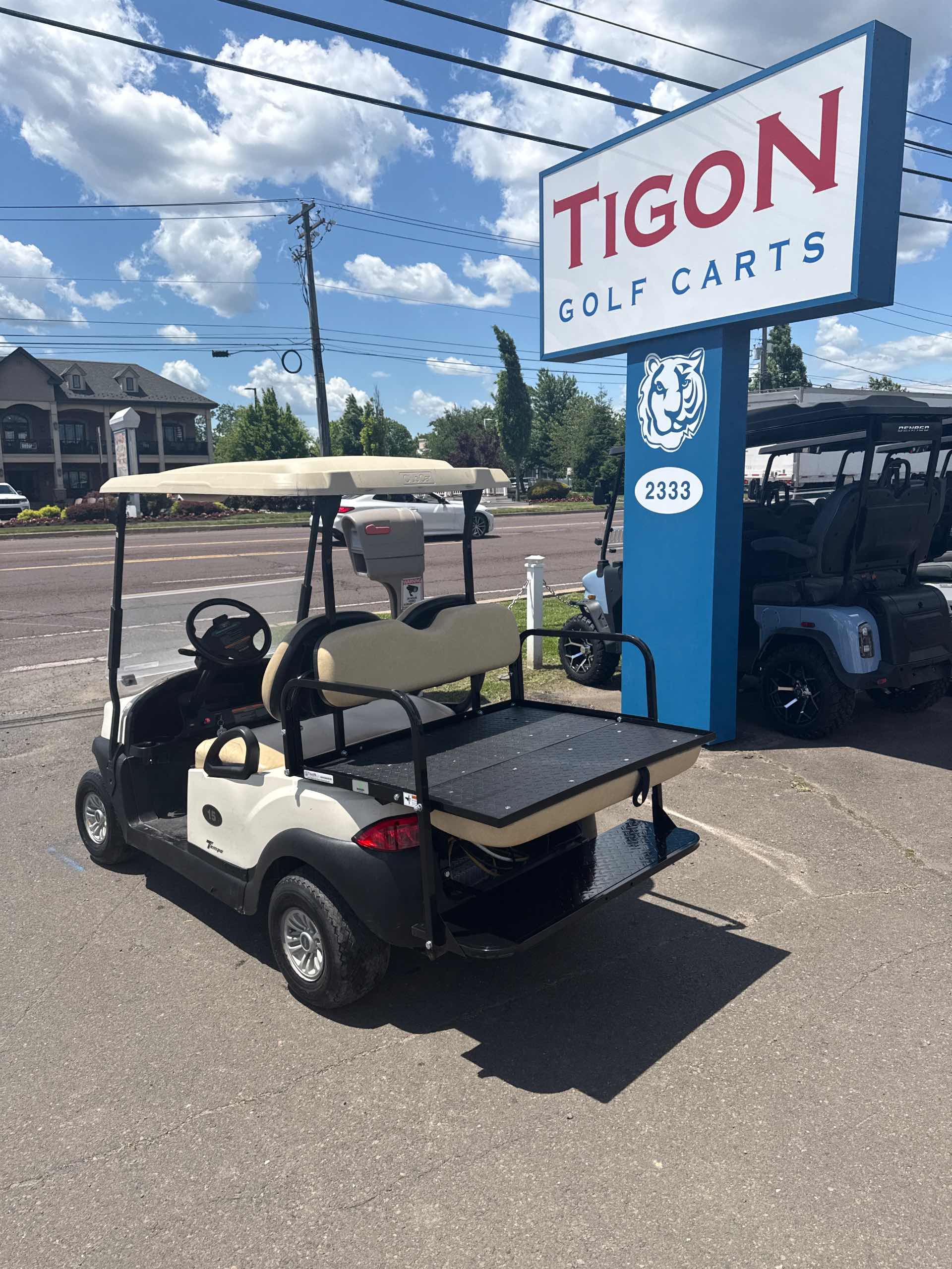 2018 Club Car Tempo Beige image 4