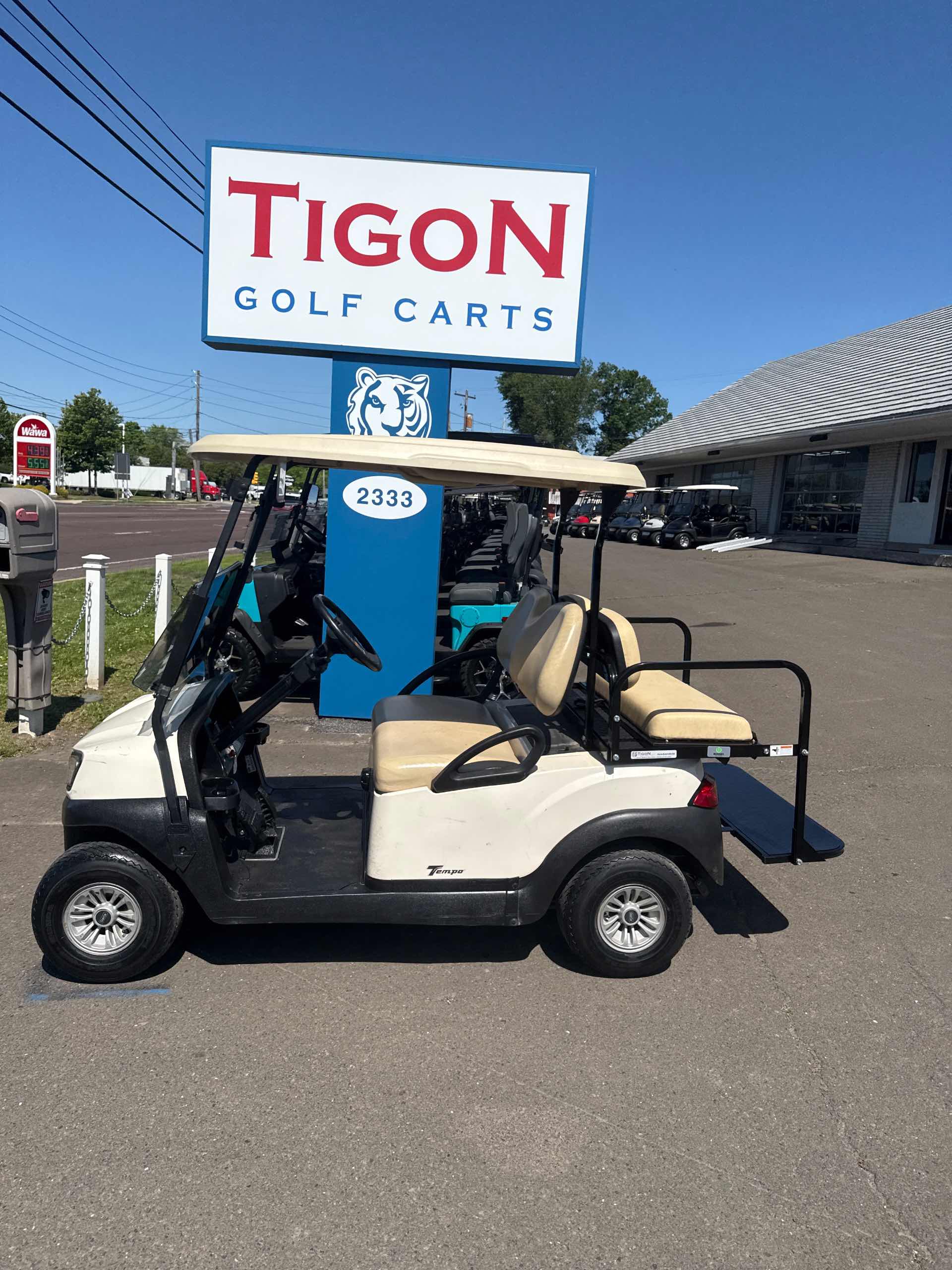 2018 Club Car Tempo Beige golf cart in Beige — photo 2 of 4, Lecanto, FL