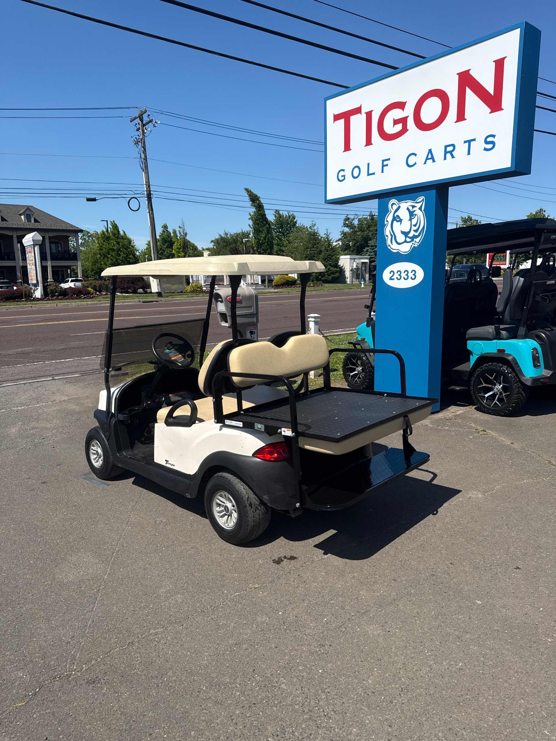 2018 Club Car Tempo Beige golf cart in Beige — photo 4 of 4, Lecanto, FL
