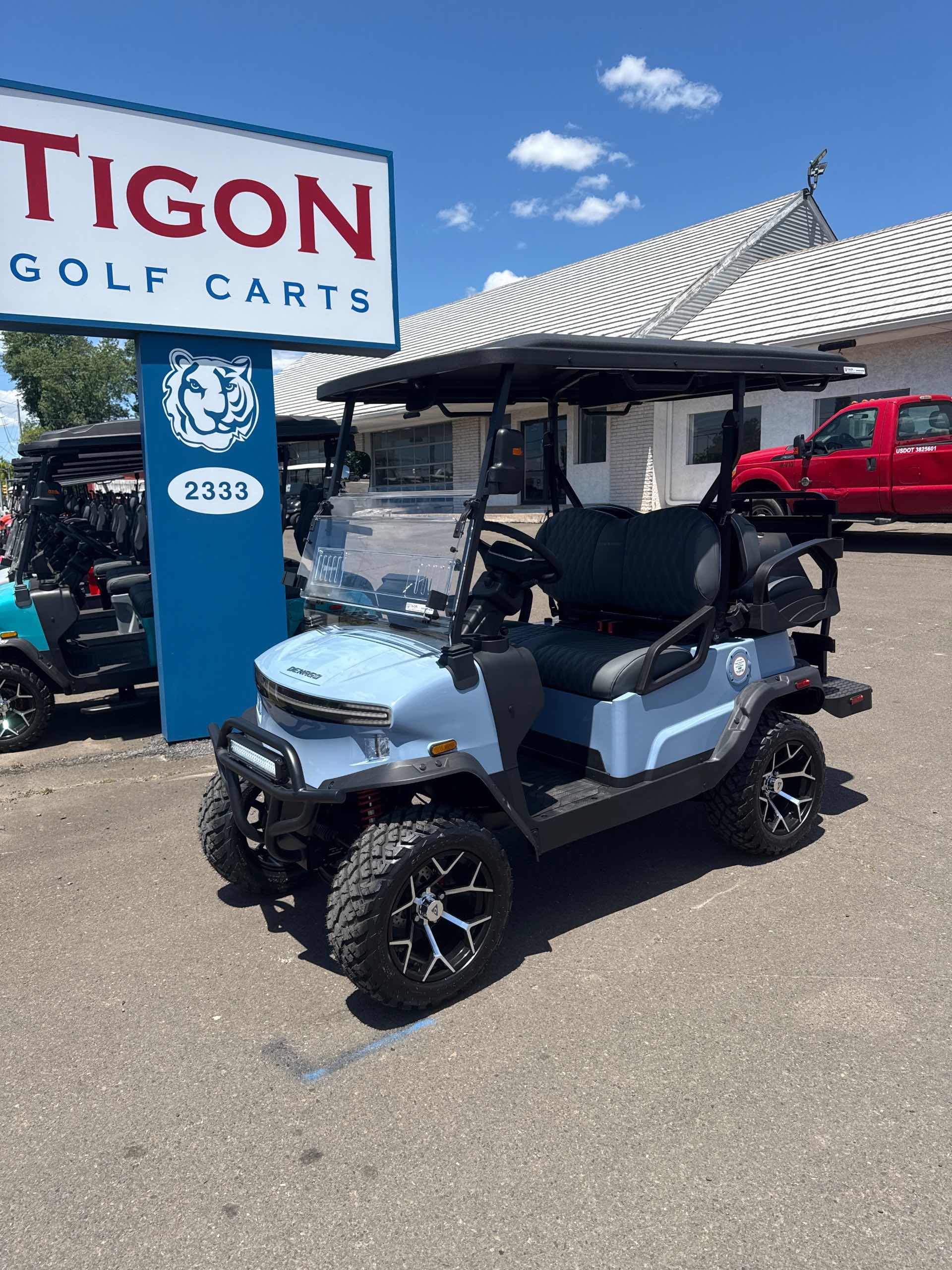 2026 Denago Nomad XL Golf Cart in Glacier