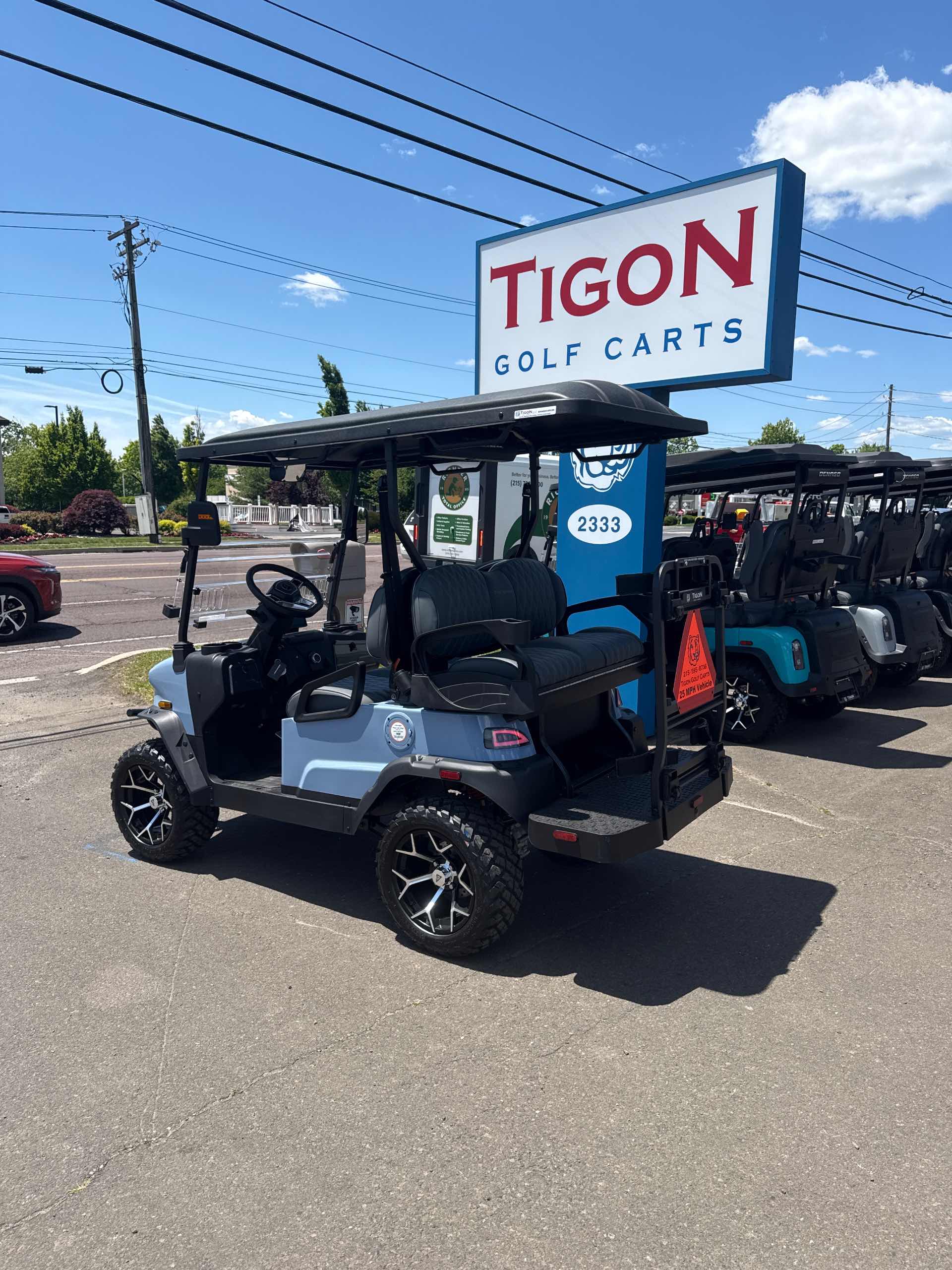 2026 Denago Nomad XL Glacier golf cart in Glacier — photo 3 of 4, Hatfield, PA