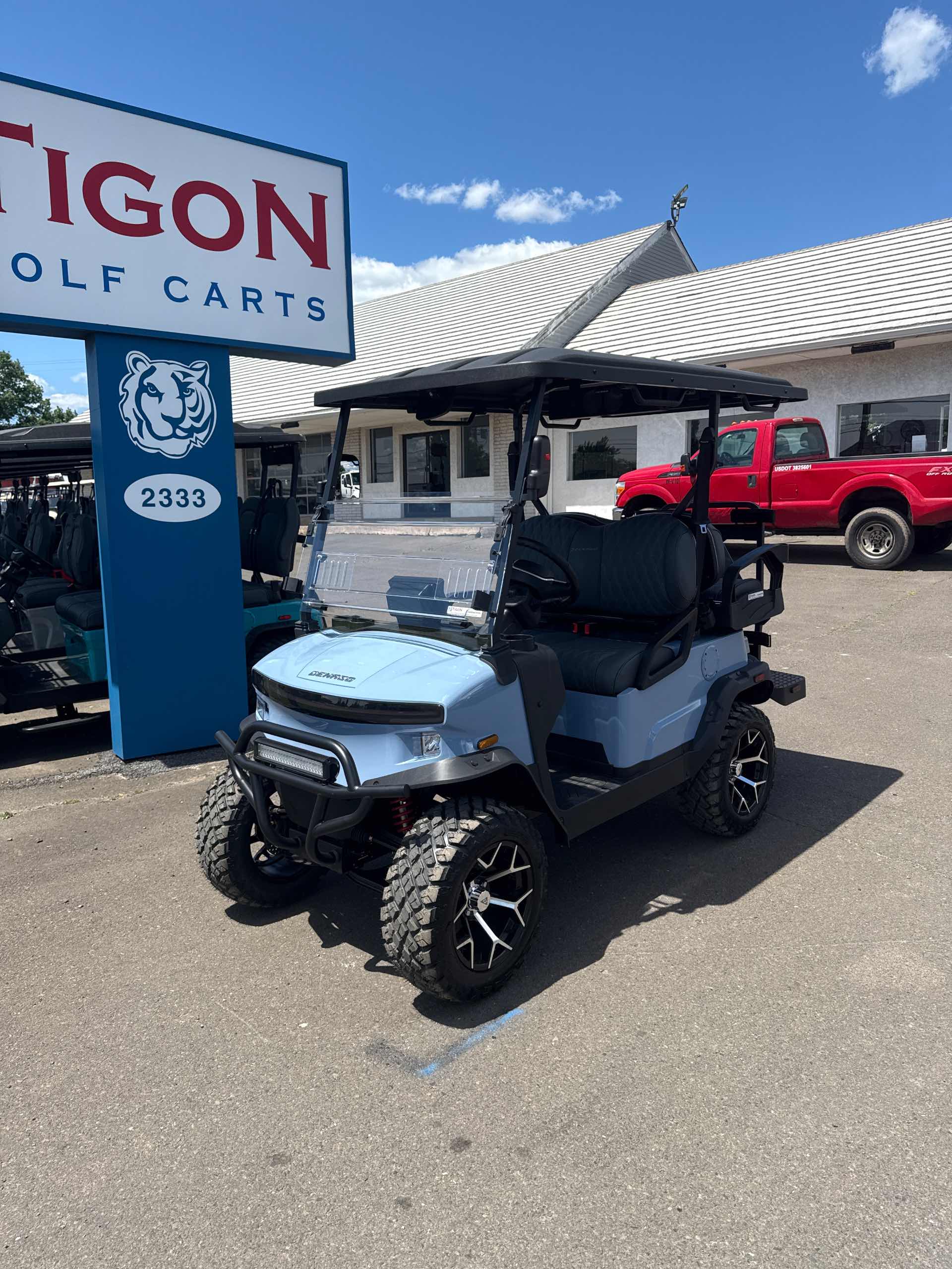 2026 Denago Nomad XL Golf Cart in Glacier