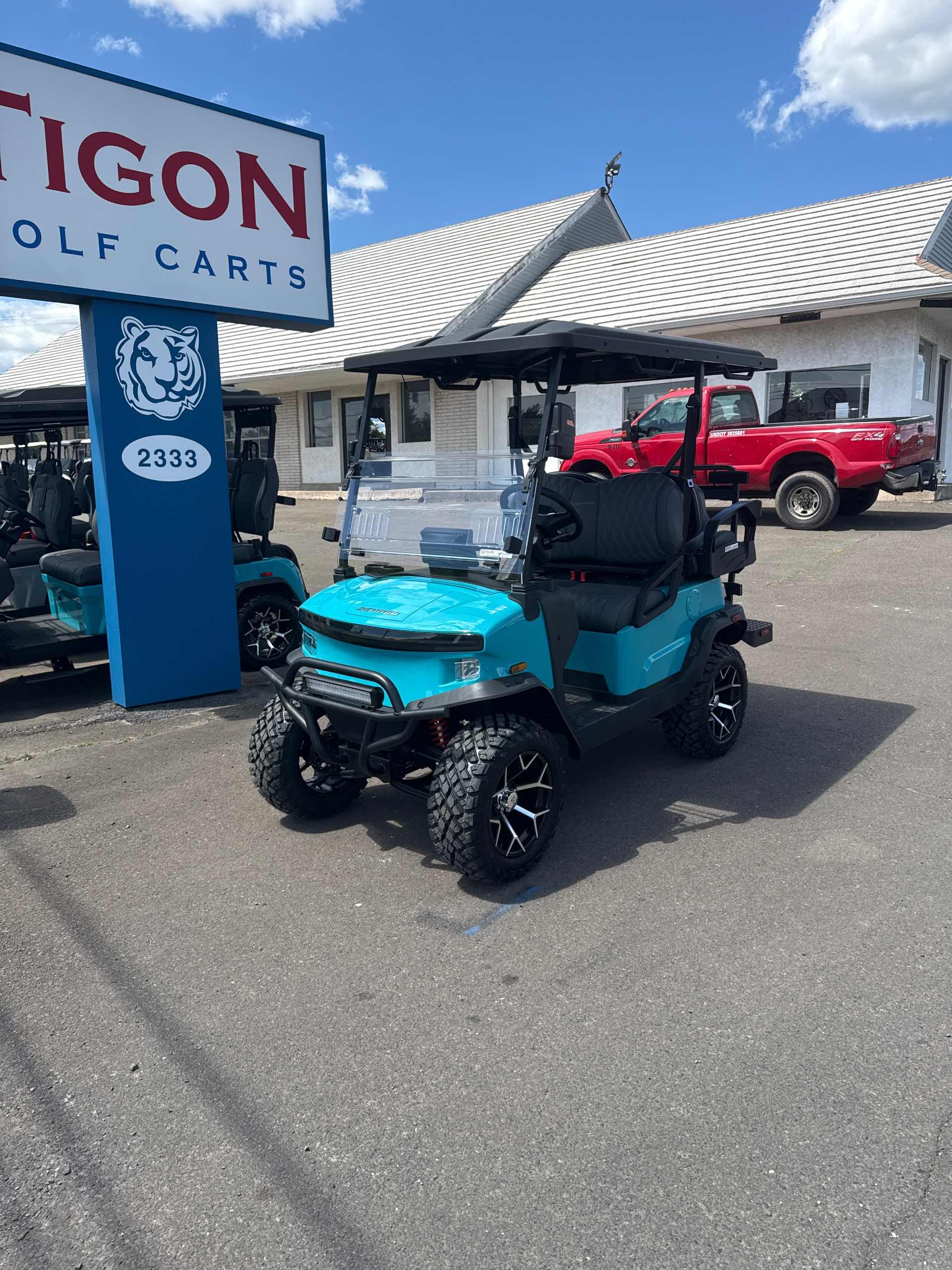 2026 Denago Nomad XL Golf Cart in Aqua