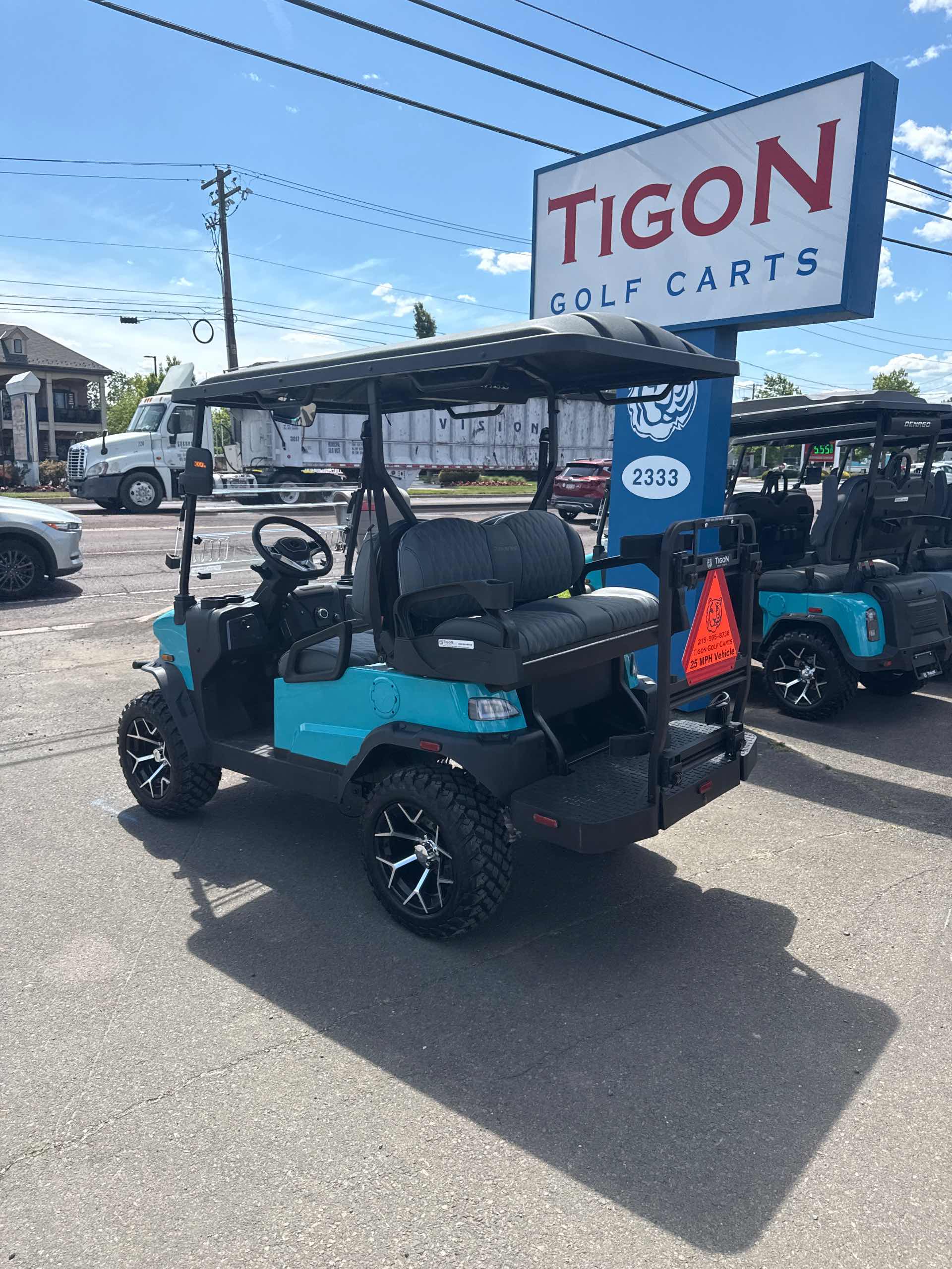 2026 Denago Nomad XL Aqua golf cart in Aqua — photo 3 of 4, Hatfield, PA