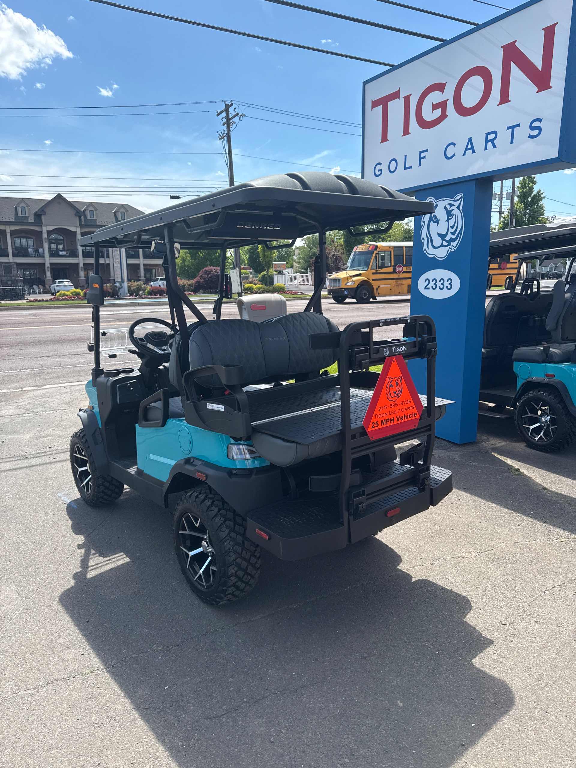 2026 Denago Nomad XL Aqua golf cart in Aqua — photo 4 of 4, Hatfield, PA