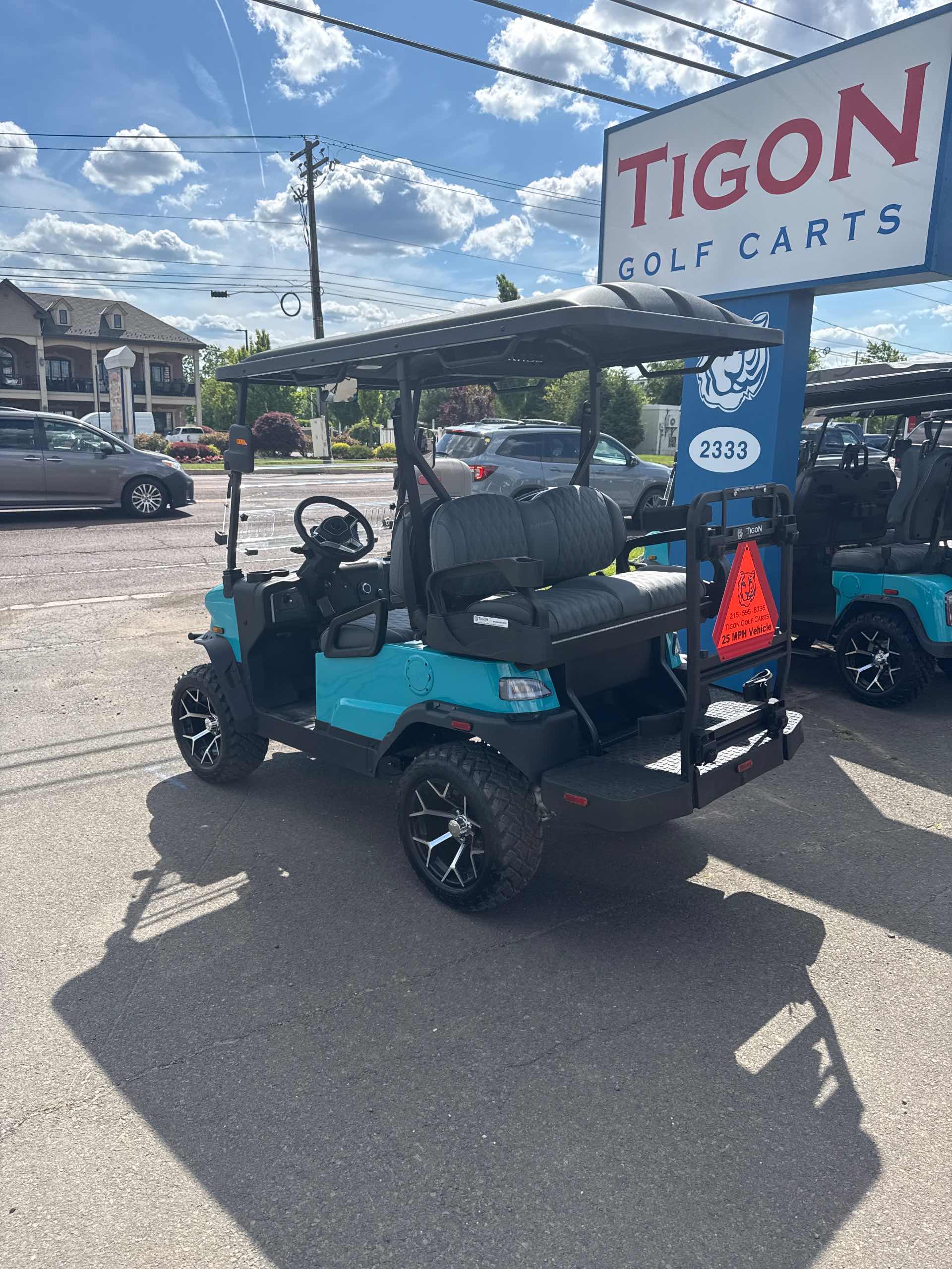 2026 Denago Nomad XL Aqua golf cart in Aqua — photo 3 of 4, Hatfield, PA