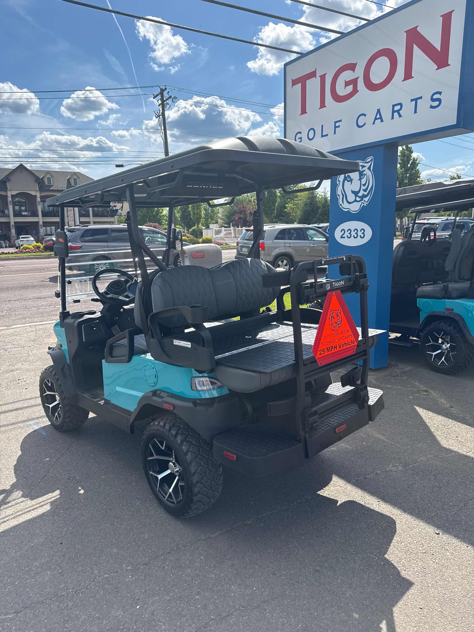 2026 Denago Nomad XL Aqua golf cart in Aqua — photo 4 of 4, Hatfield, PA
