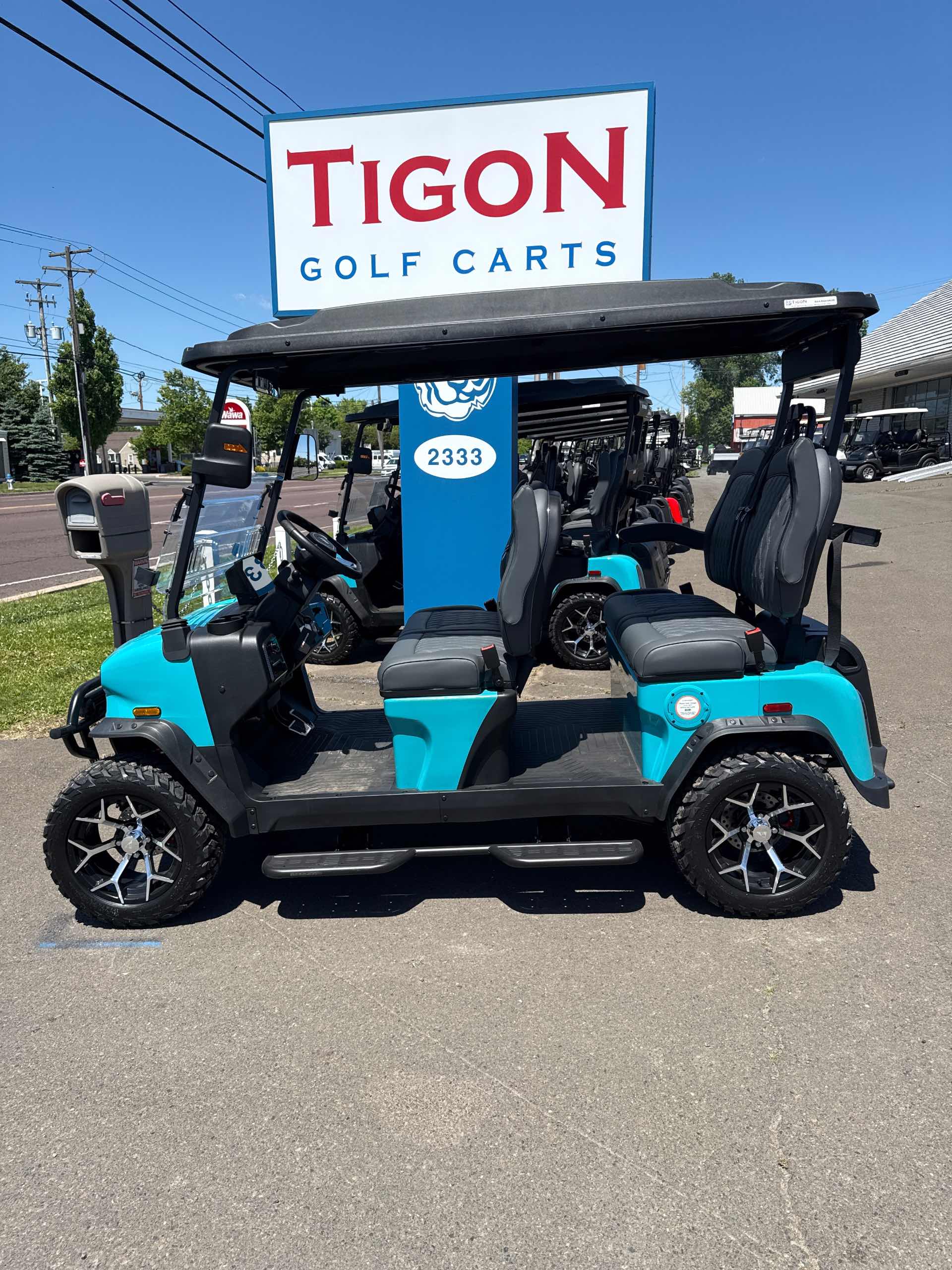 2026 Denago Rover XL Aqua golf cart in Aqua — photo 2 of 4, Hatfield, PA