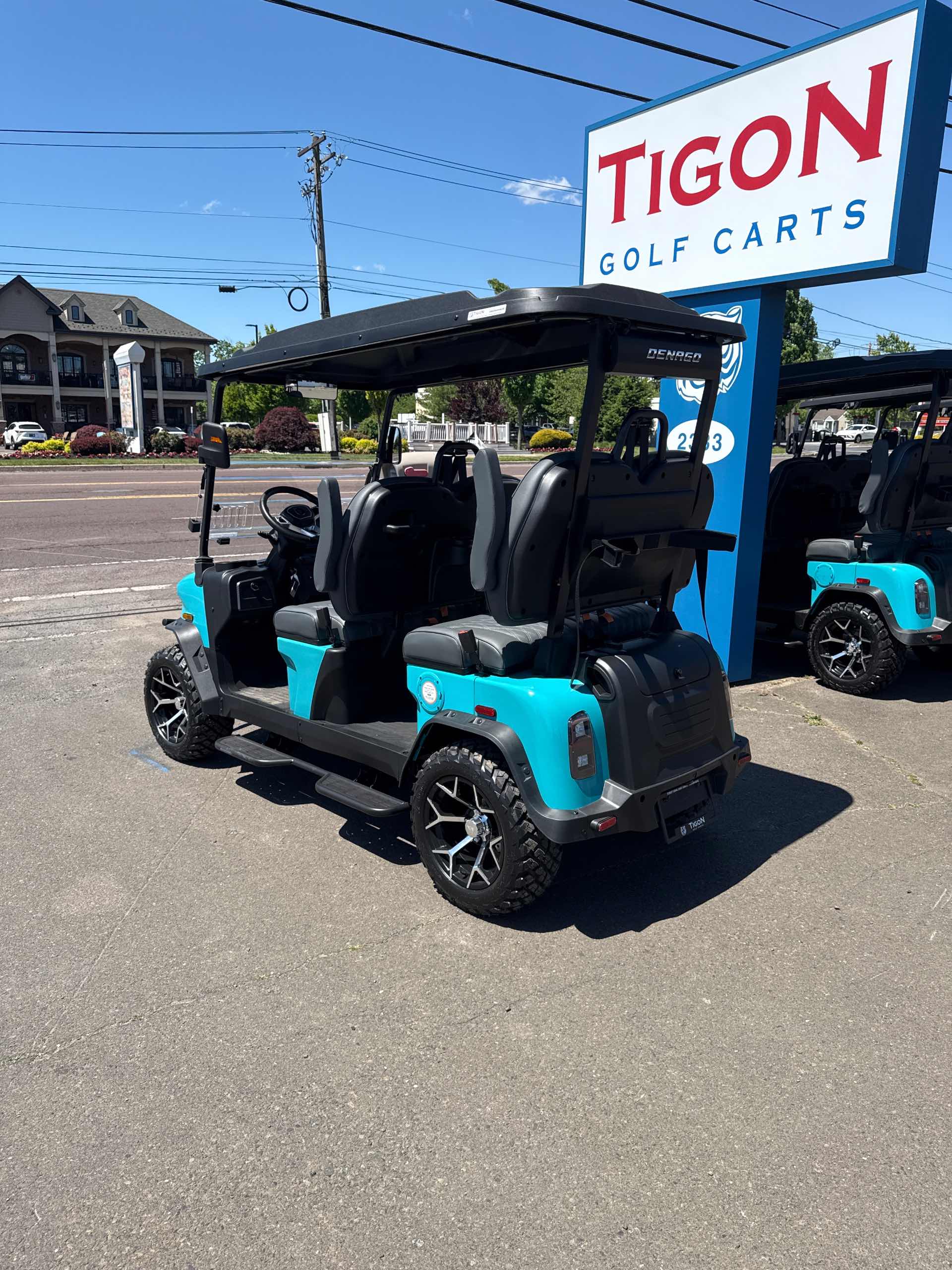 2026 Denago Rover XL Aqua golf cart in Aqua — photo 3 of 4, Hatfield, PA