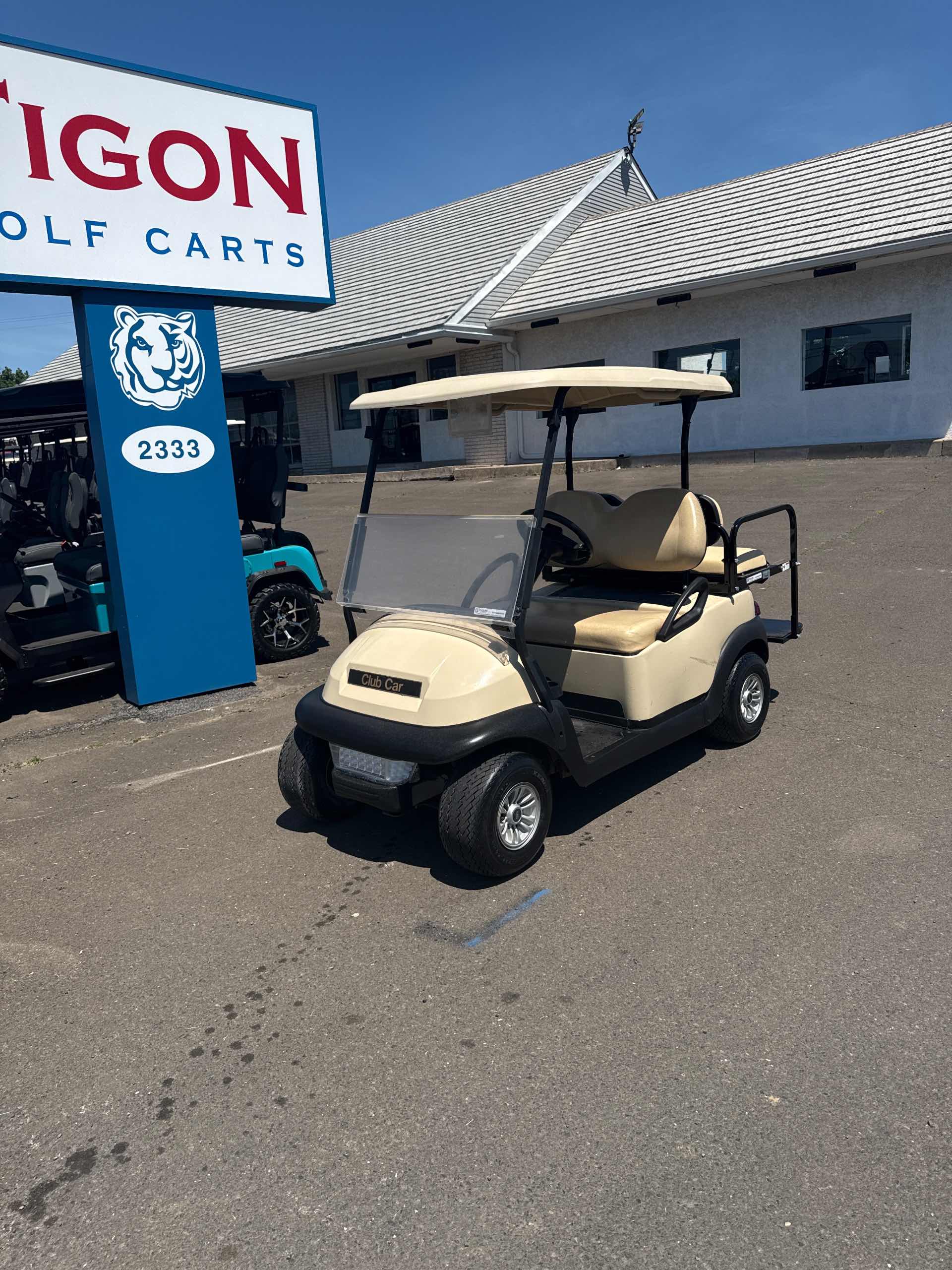 2018 Club Car Precedent Golf Cart in Beige