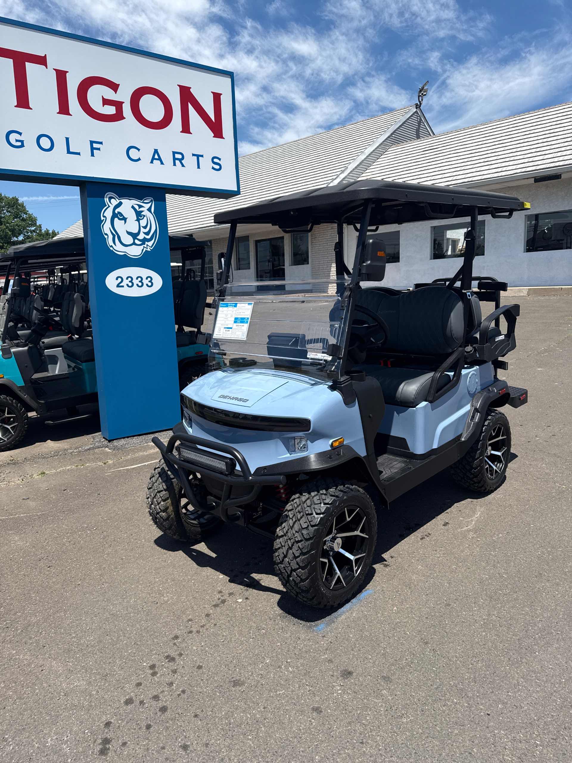 2026 Denago Nomad XL Golf Cart in Glacier
