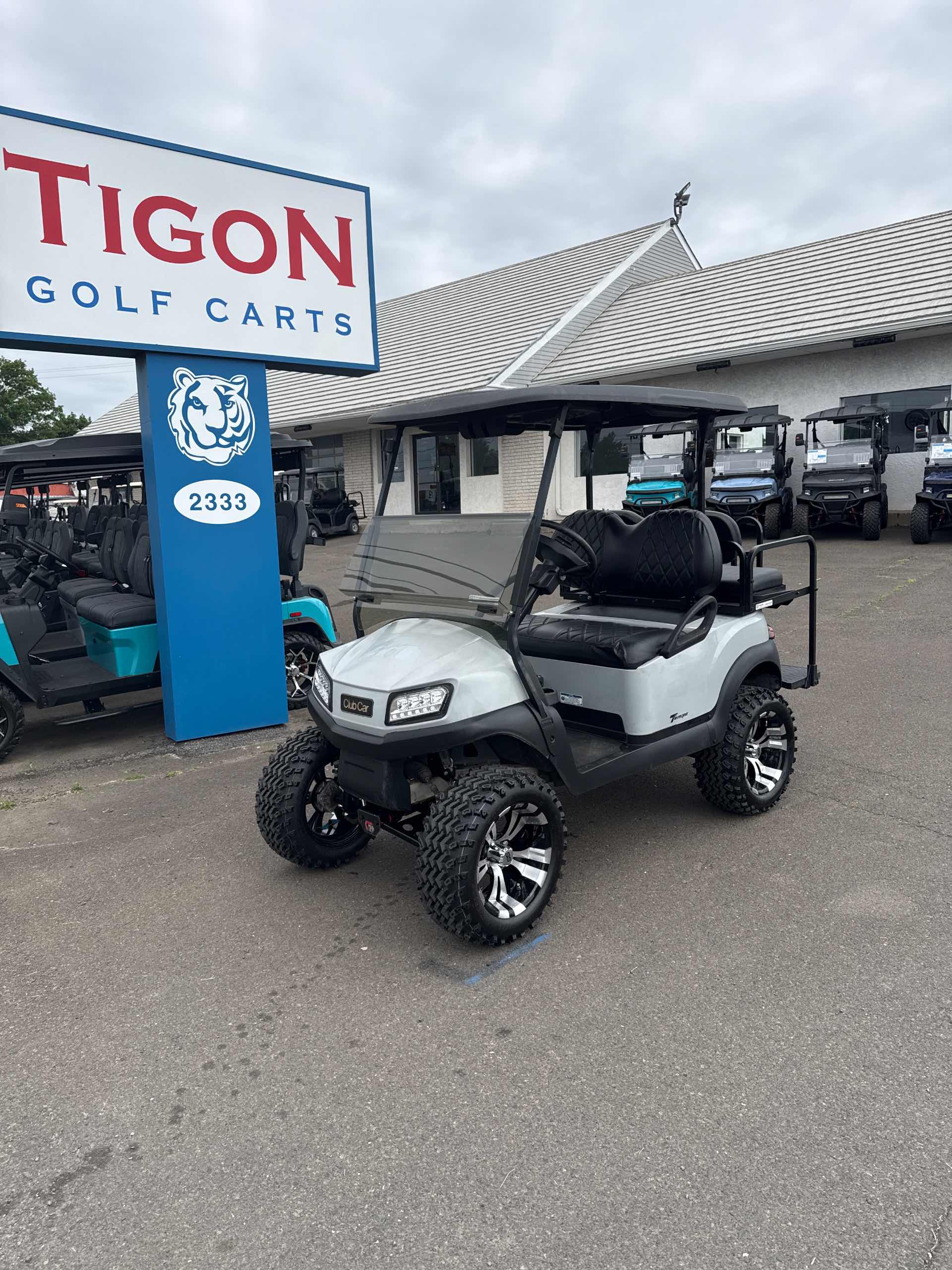 2020 Club Car Tempo Golf Cart in Glacier White