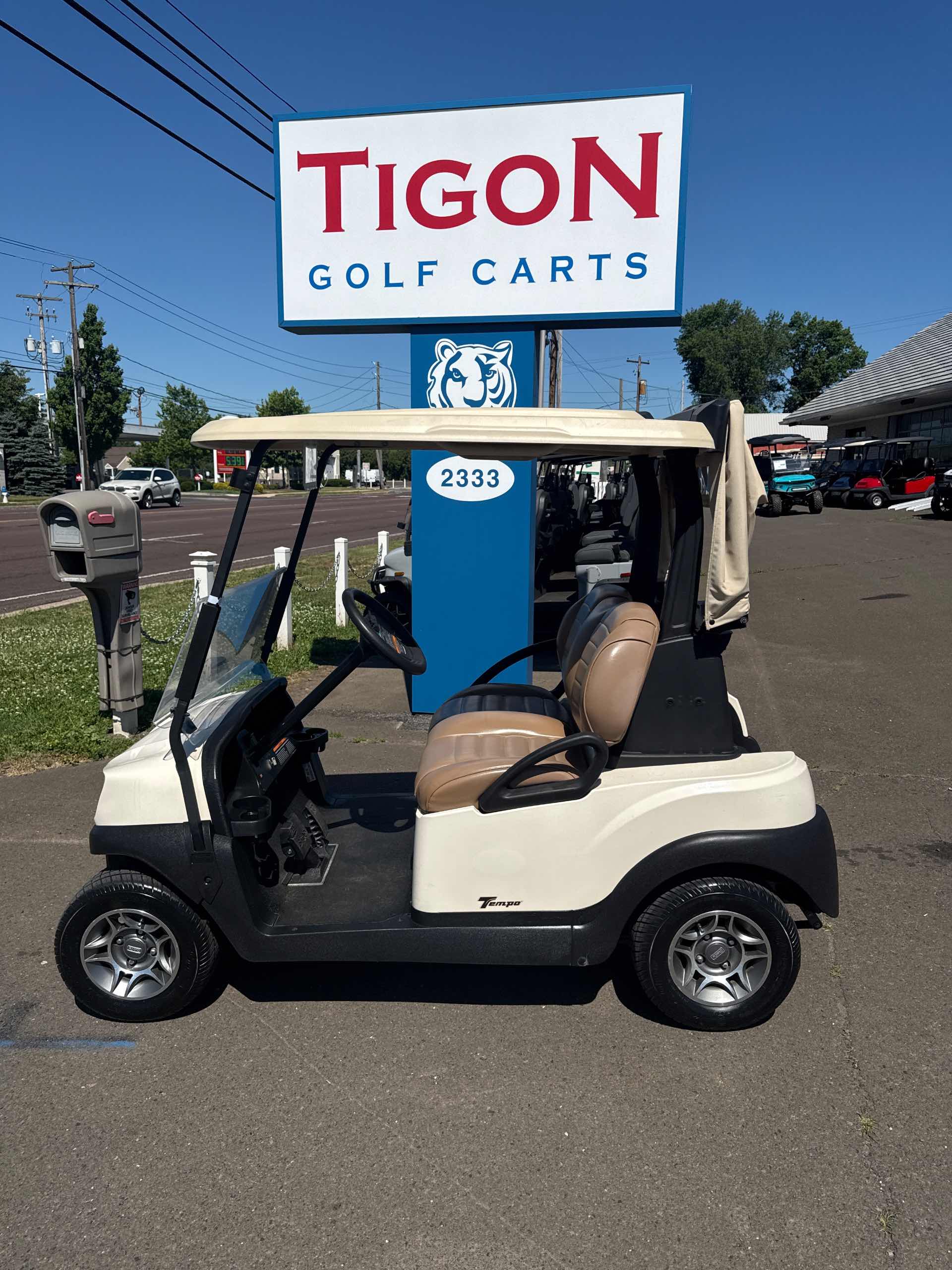 2021 Club Car Tempo White image 2