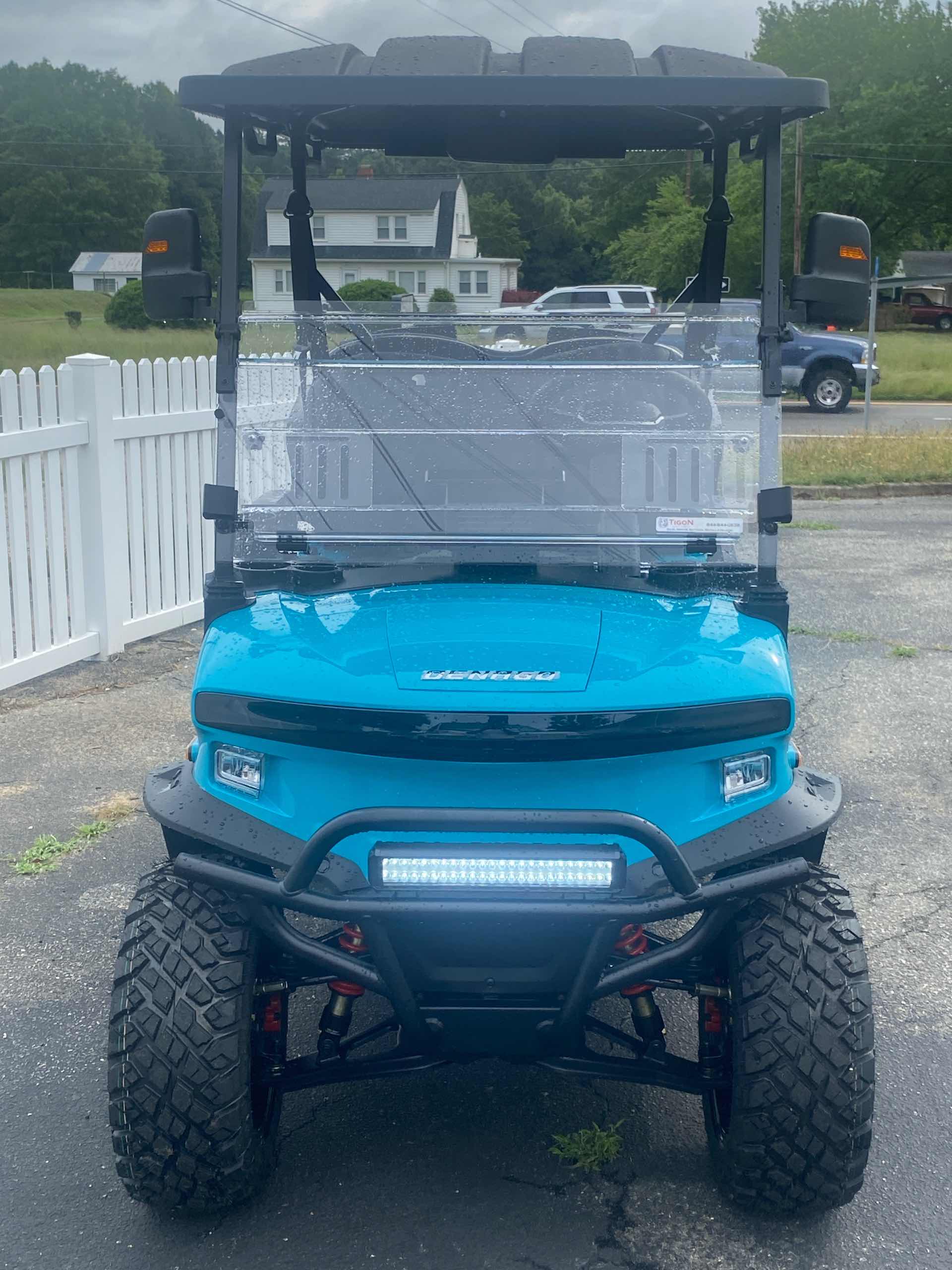 2026 Denago Rover XL Golf Cart in Aqua