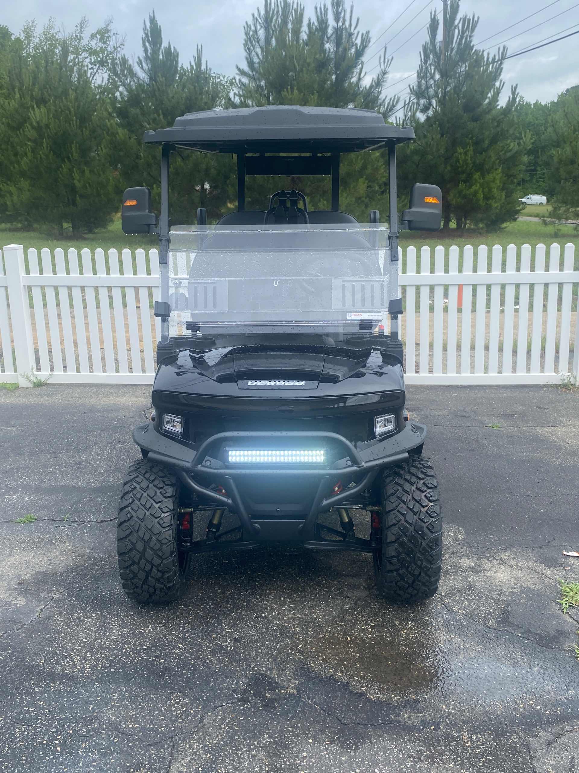 2026 Denago Rover XL Golf Cart in Black