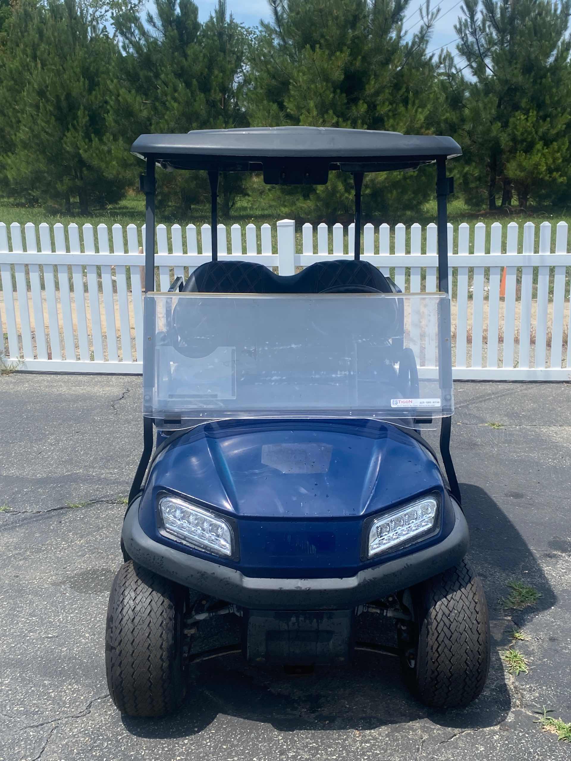 2018 Club Car Tempo Golf Cart in Blue