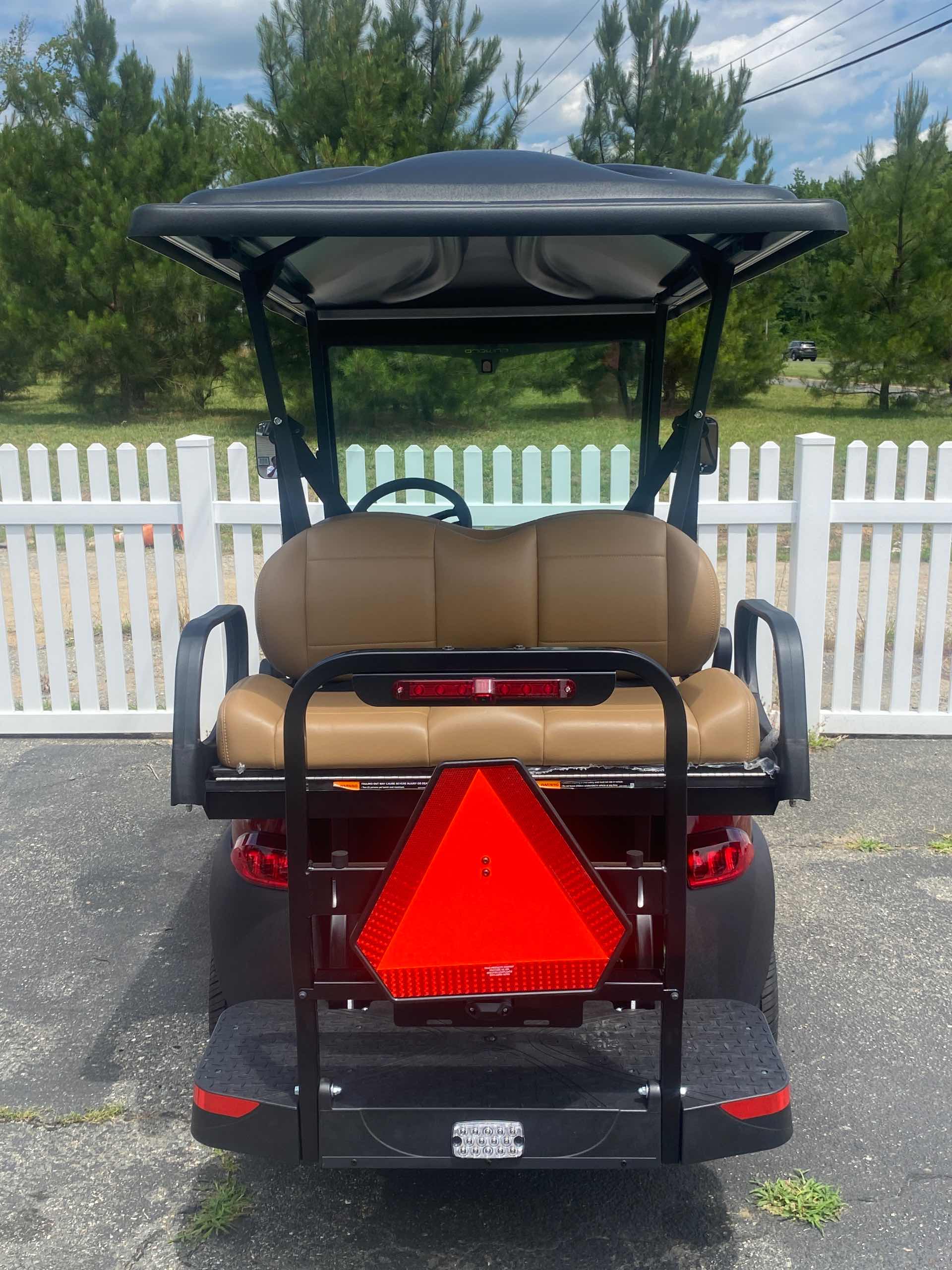 2027 Club Car Onward 4 Passenger (2+2) LSV Candy Apple Red image 4