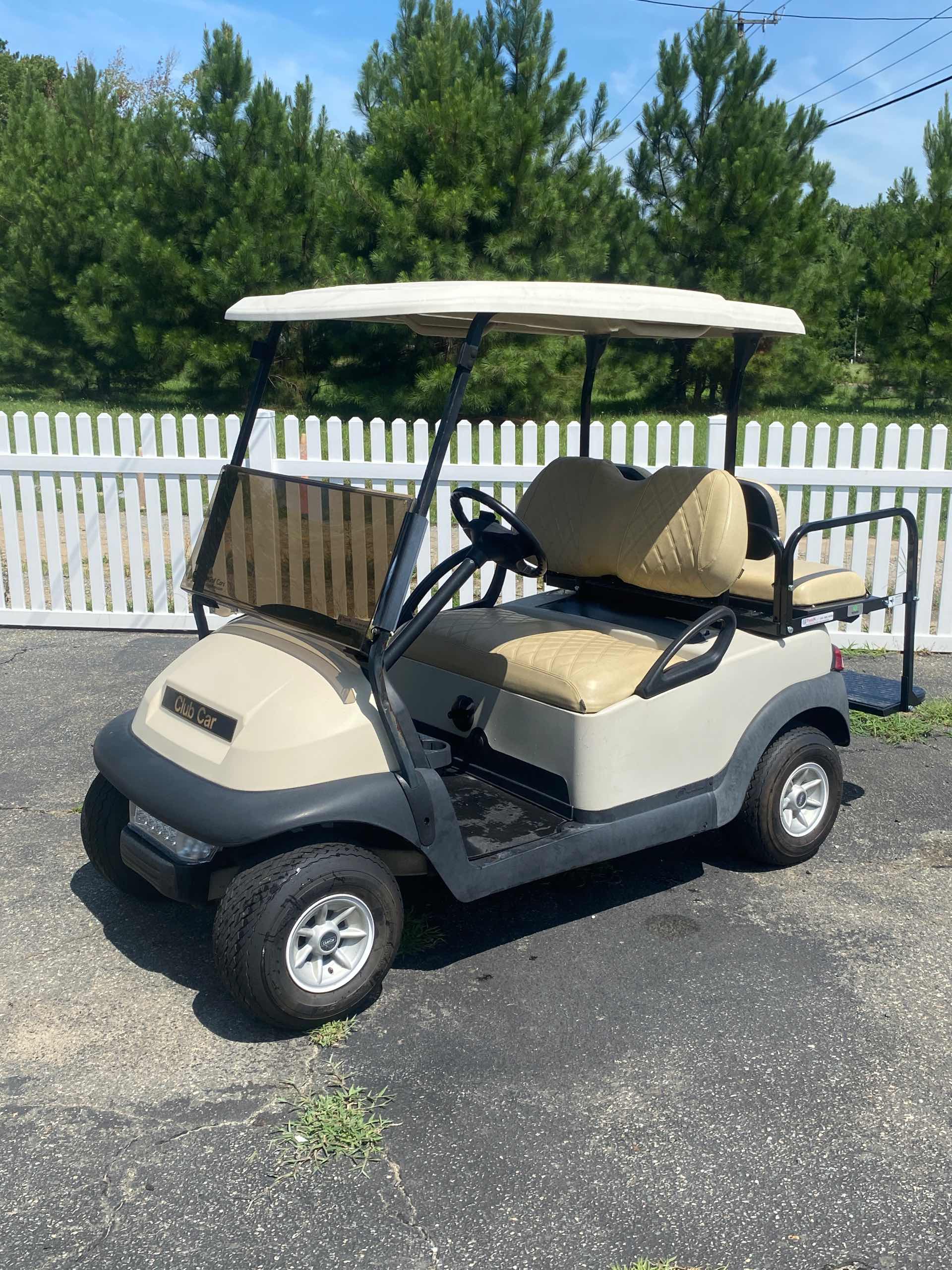 2013 Club Car Precedent Golf Cart in Beige