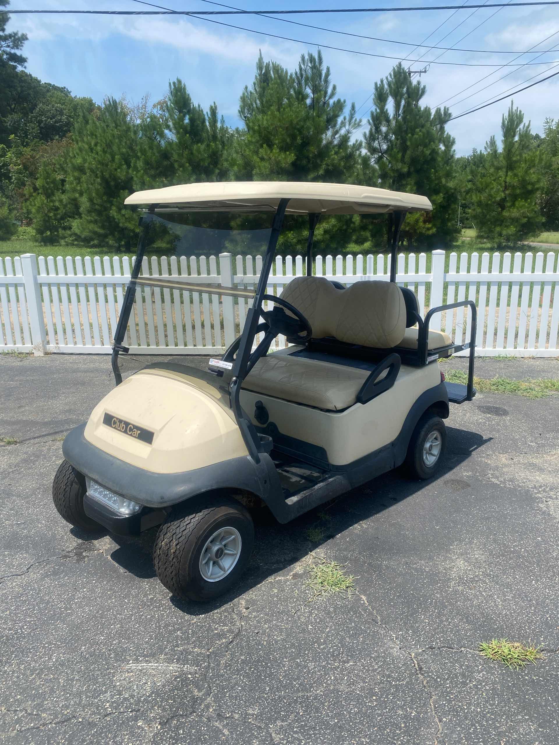 2014 Club Car Precedent Golf Cart in Beige