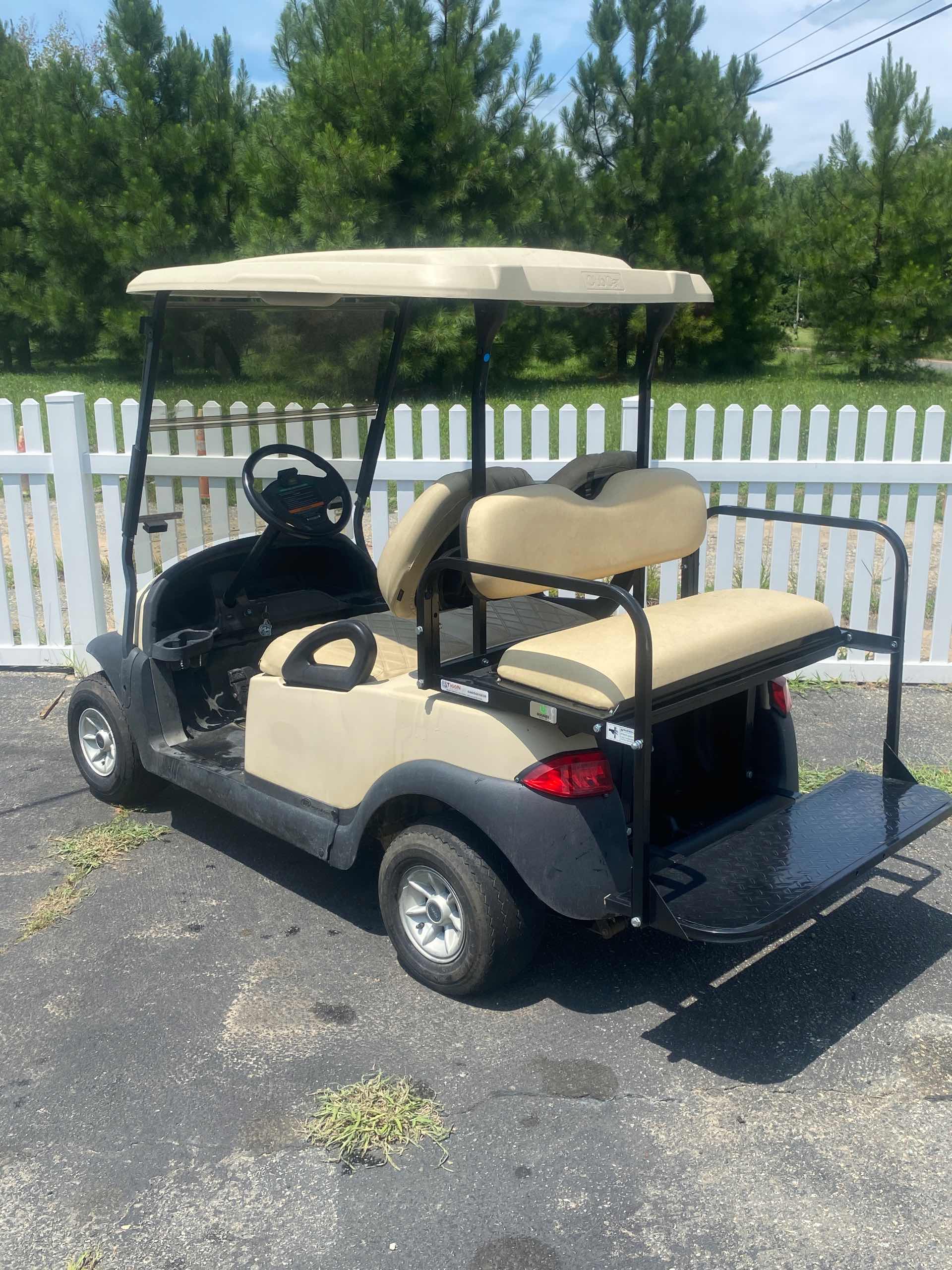 2014 Club Car Precedent Beige image 3