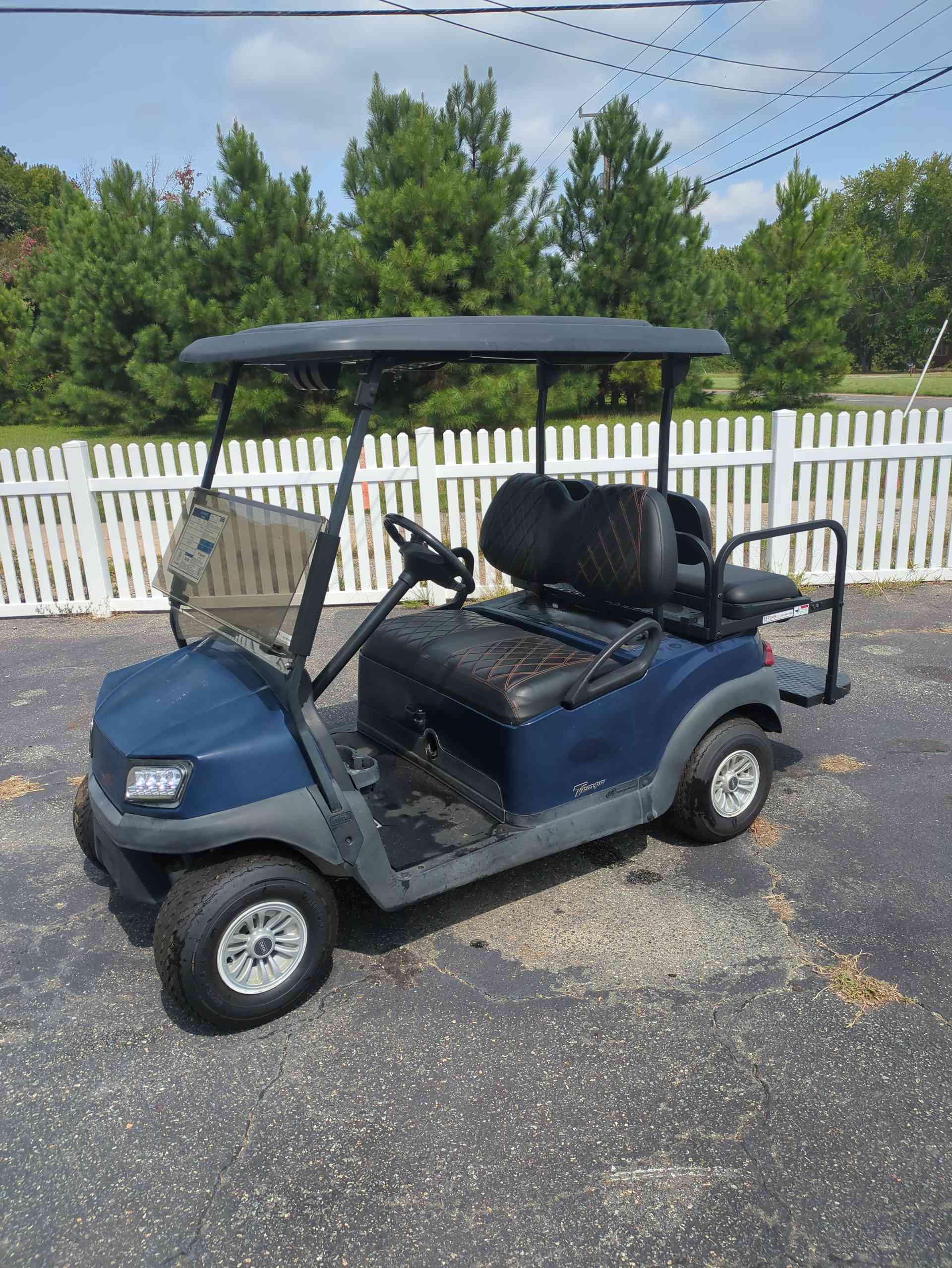 2018 Club Car Tempo Blue