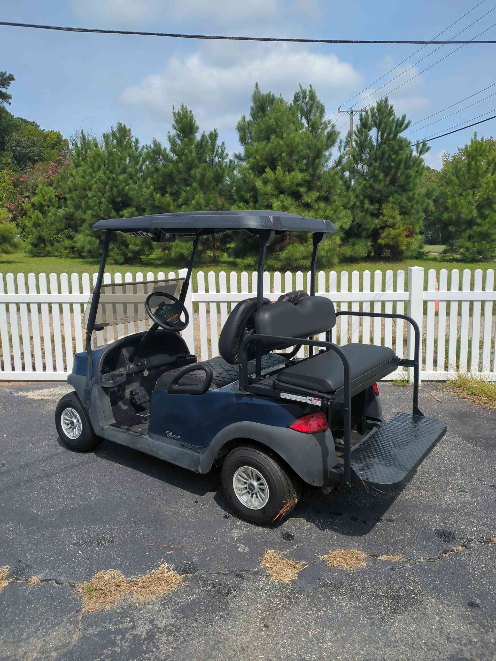 2018 Club Car Tempo Blue image 3
