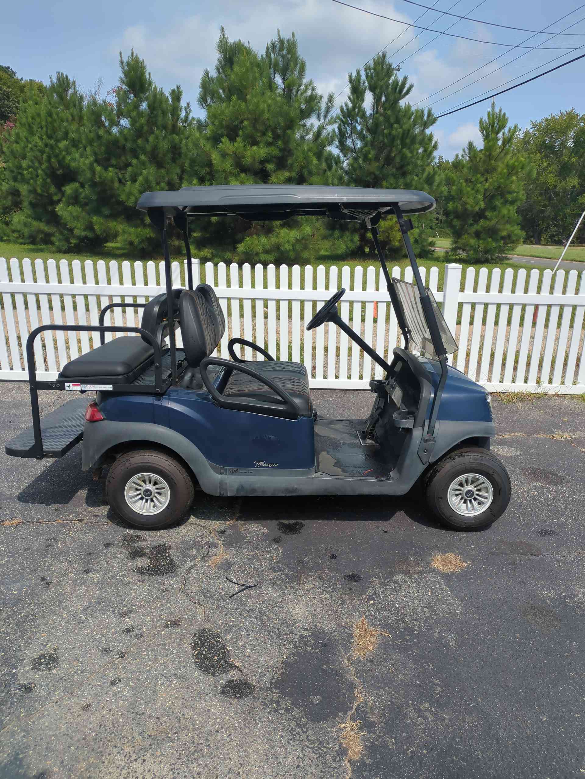 2018 Club Car Tempo Blue image 4