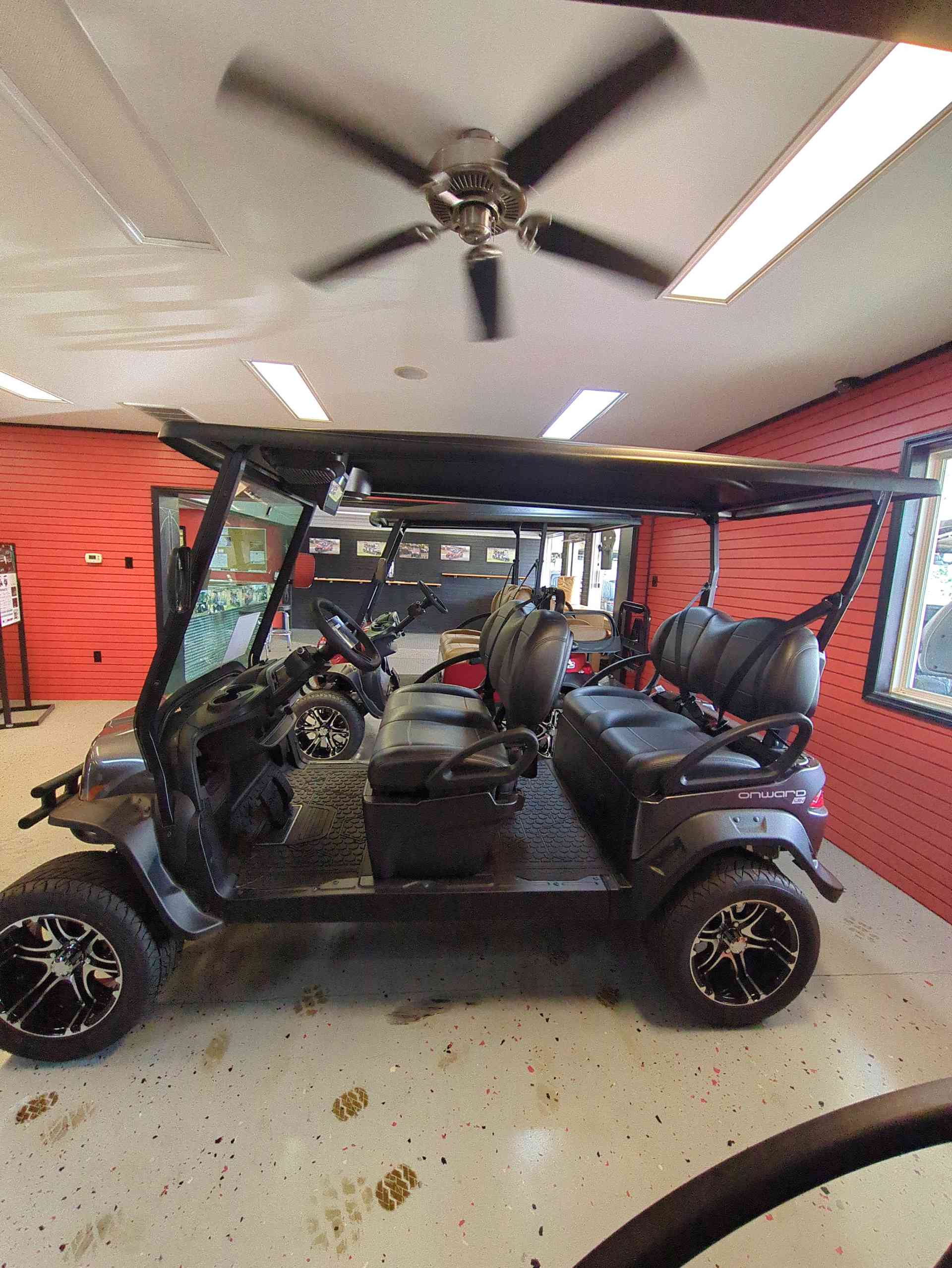 2027 Club Car Onward 4 Forward LSV Midnight Silver image 2