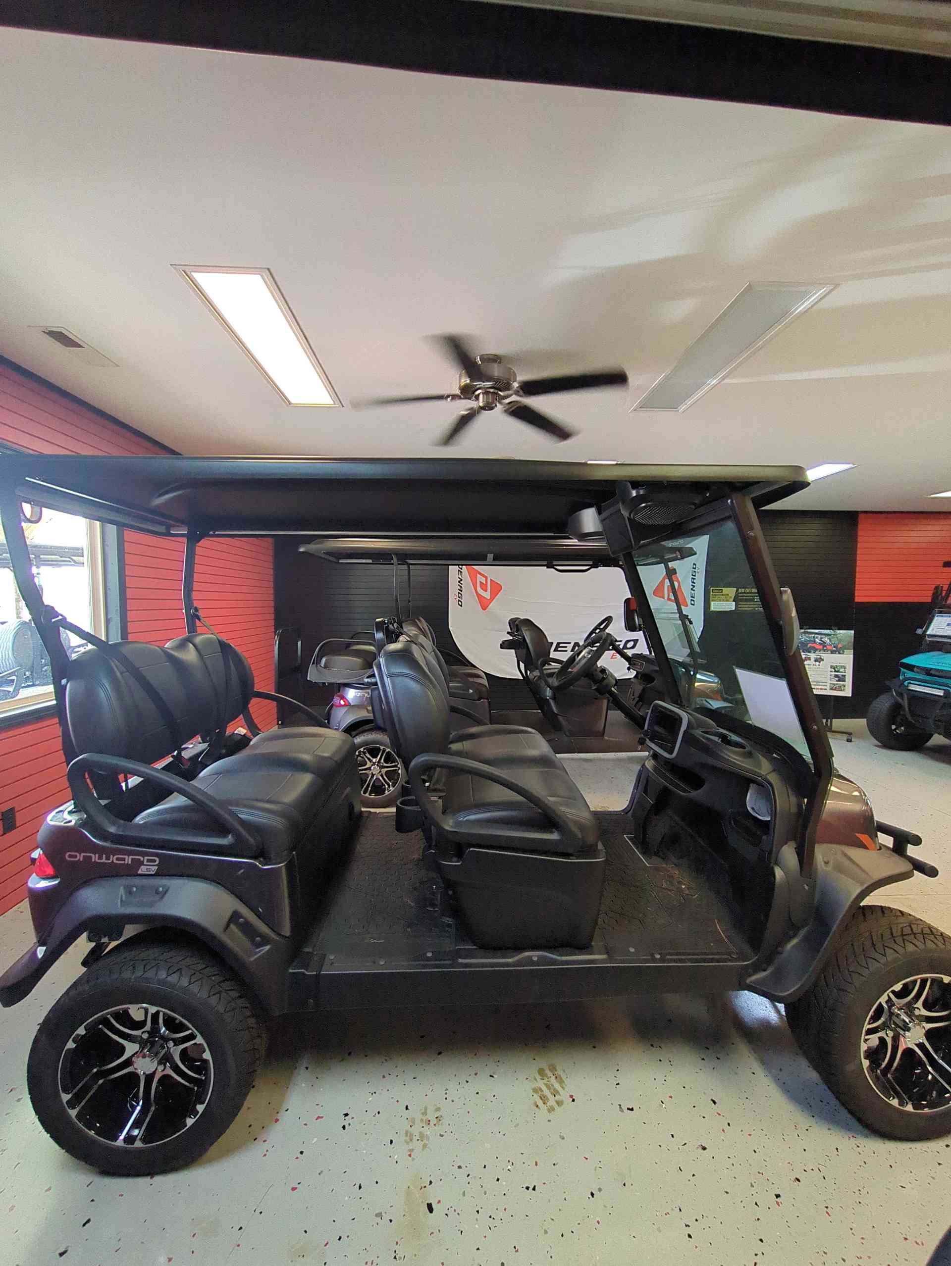 2027 Club Car Onward 4 Forward LSV Midnight Silver image 4