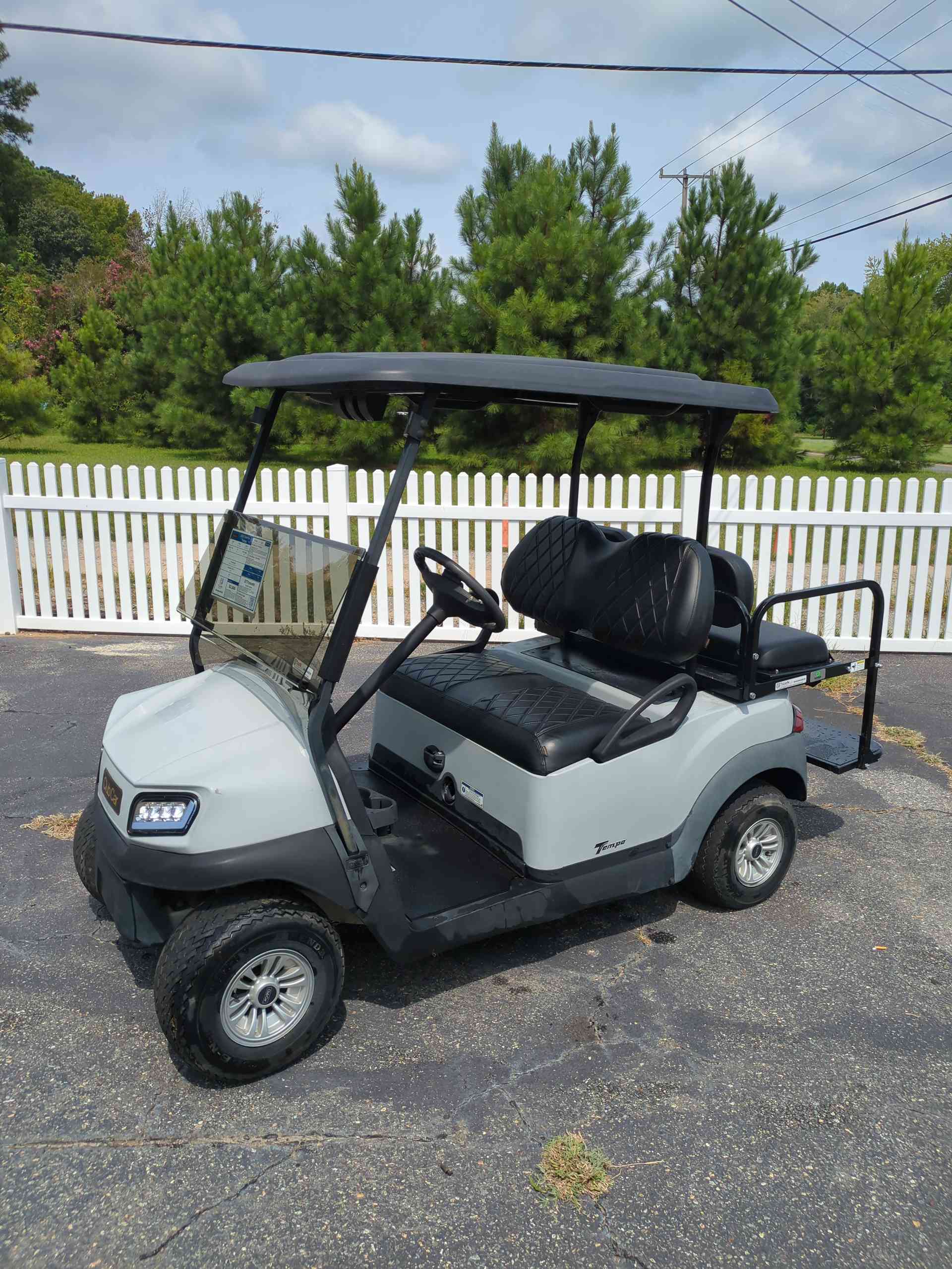 2020 Club Car Tempo Gray