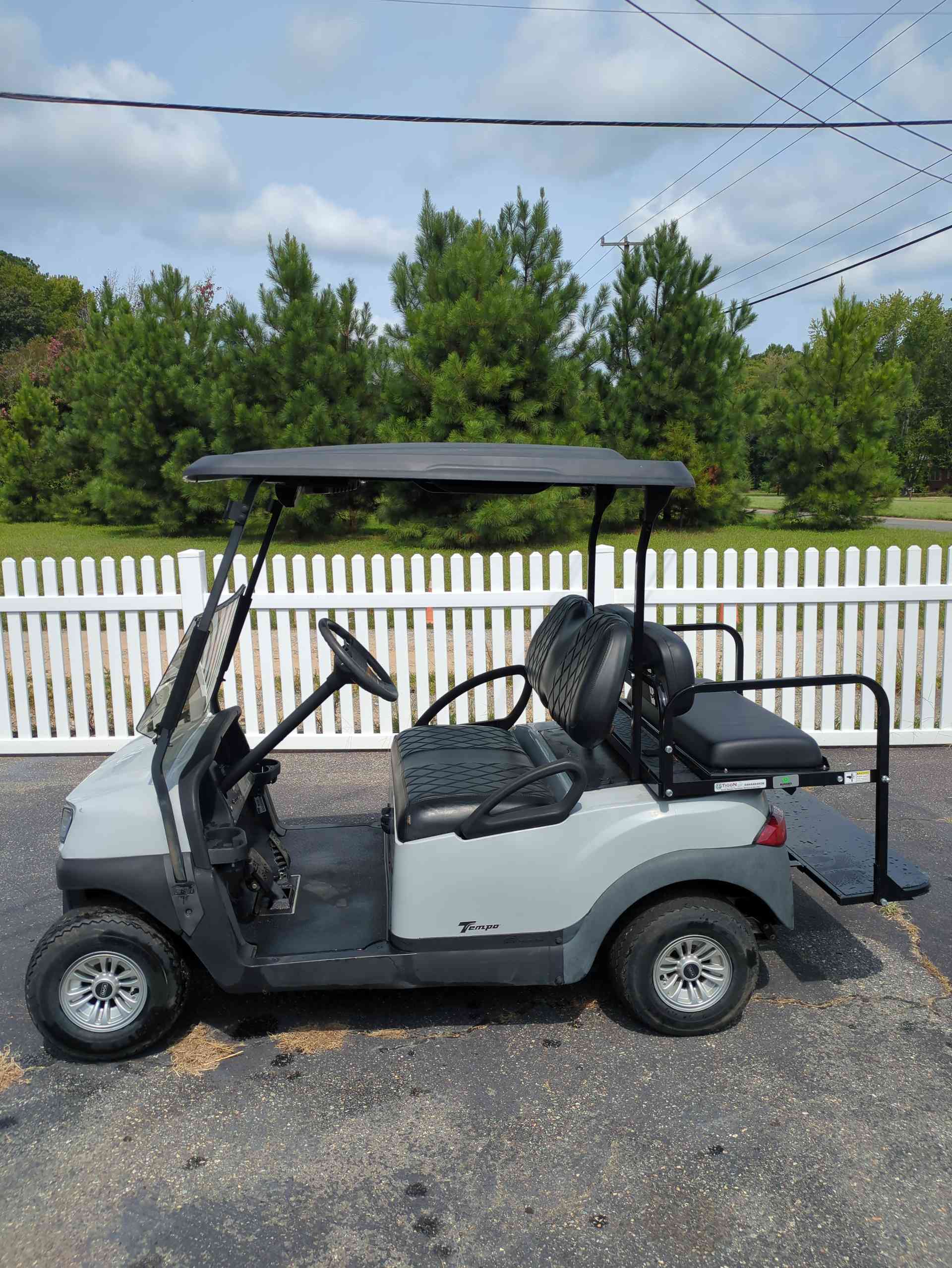 2020 Club Car Tempo Gray image 2