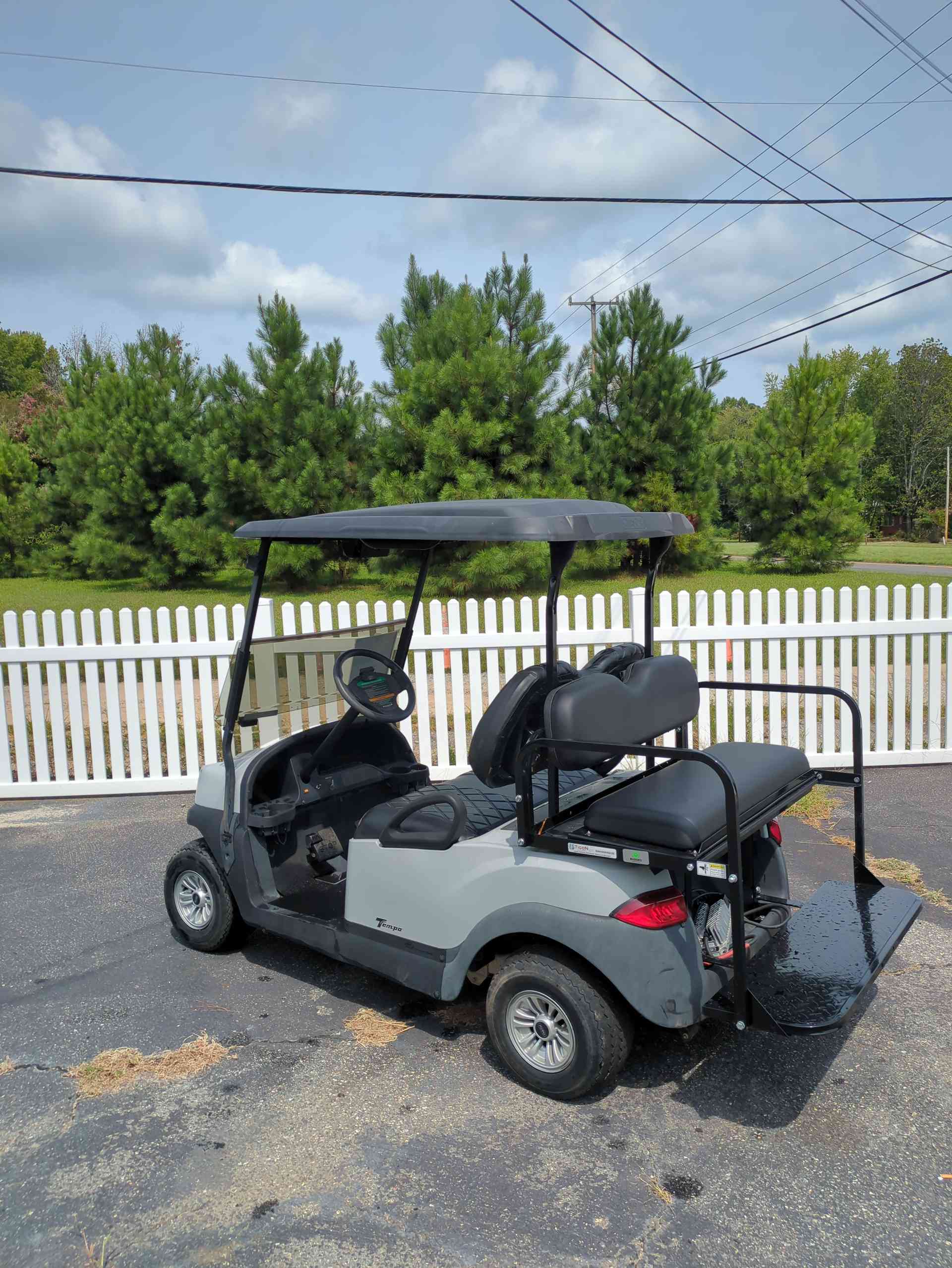 2020 Club Car Tempo Gray image 3