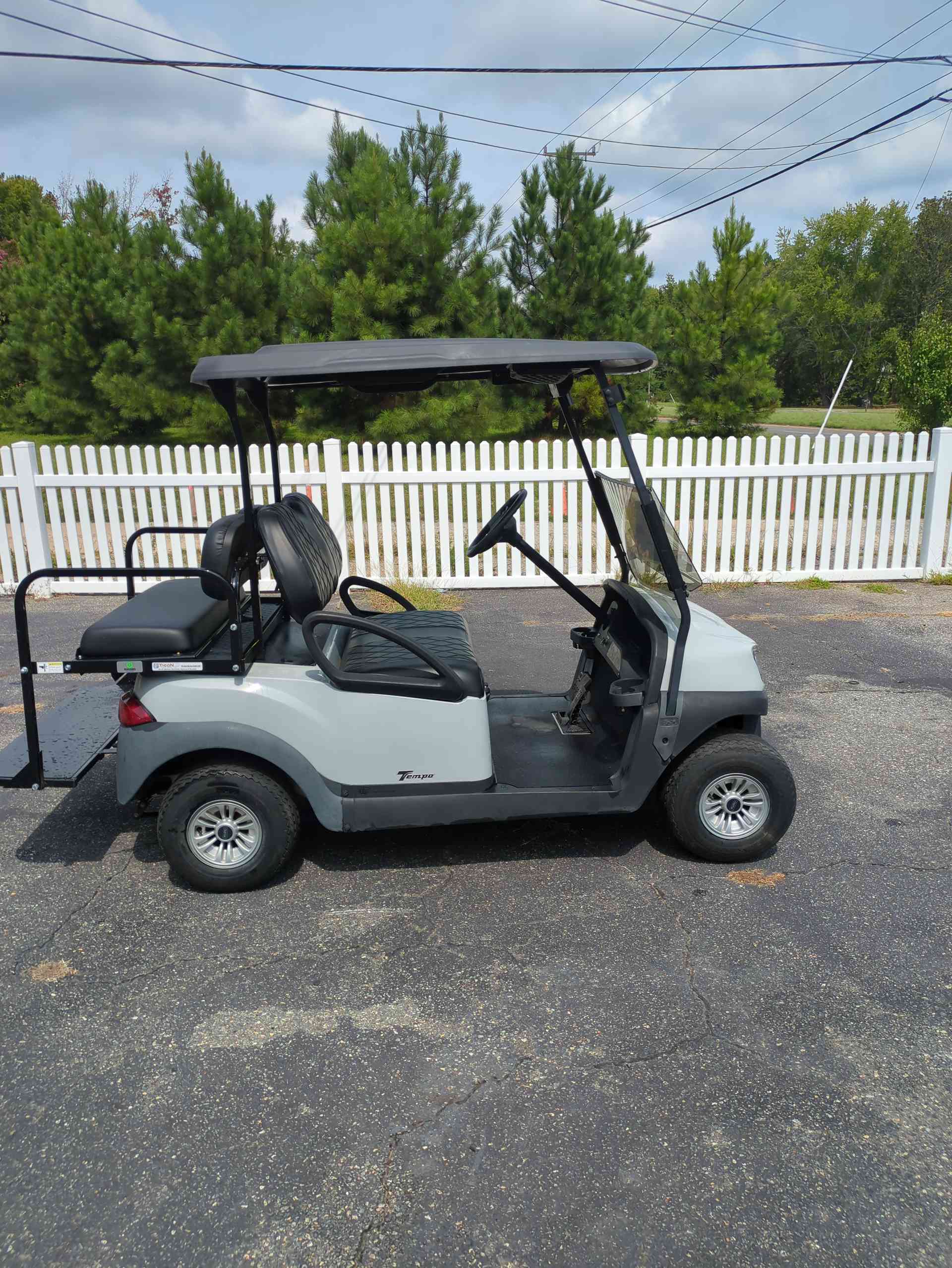 2020 Club Car Tempo Gray image 4