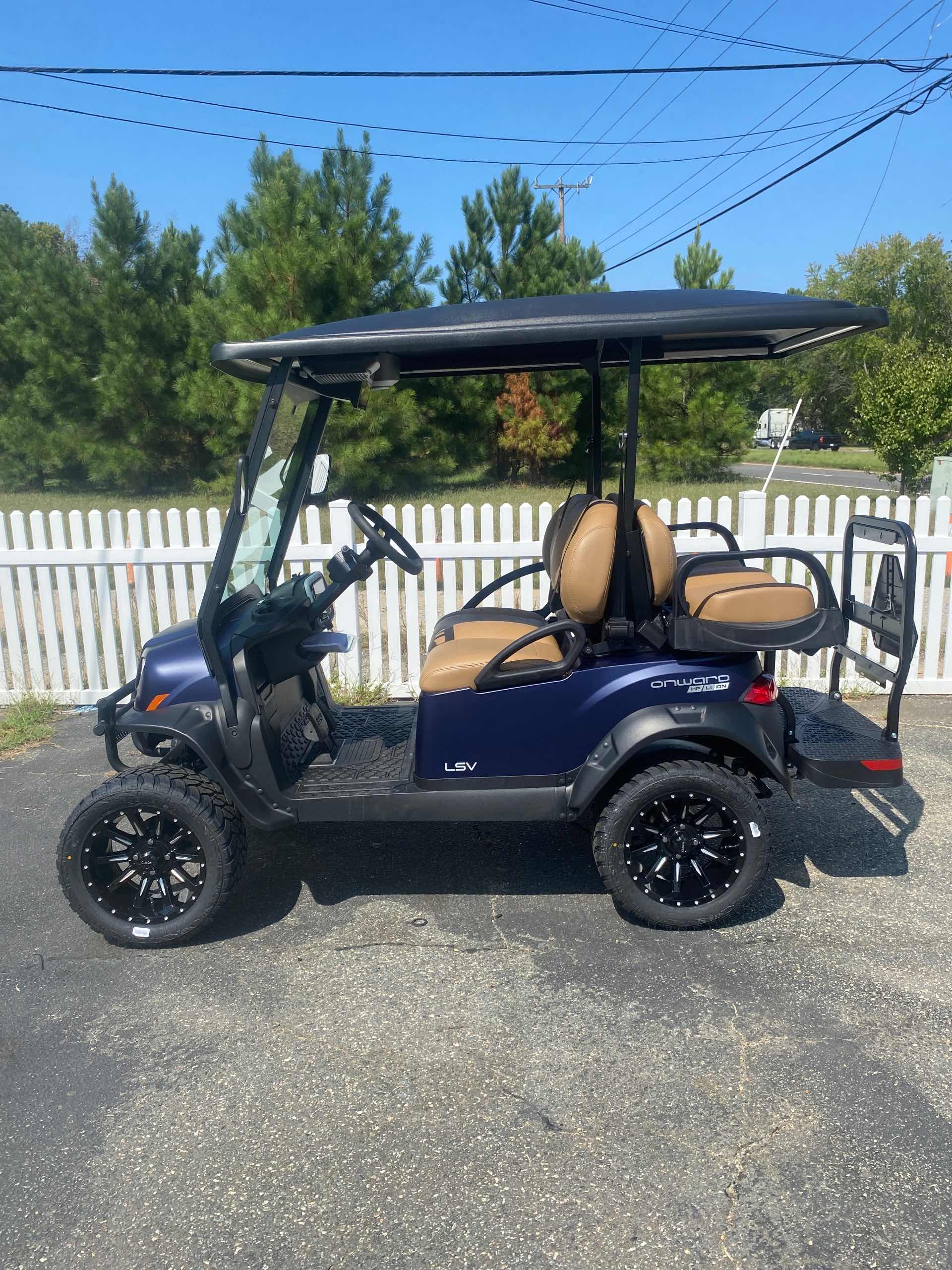 2027 Club Car Onward 4 Passenger (2+2) LSV Matte Blue Onyx image 2