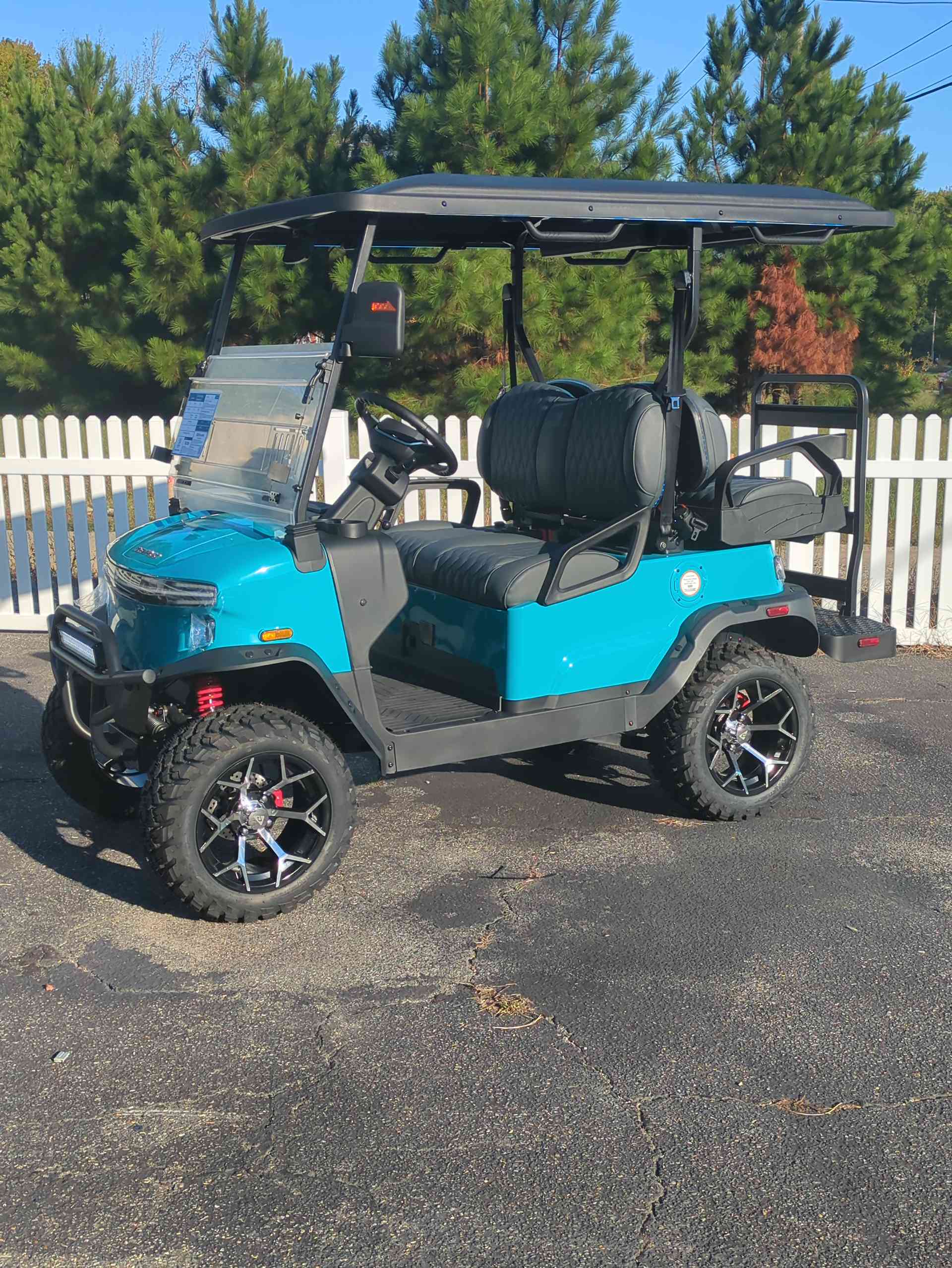 2026 Denago Nomad XL Golf Cart in Aqua