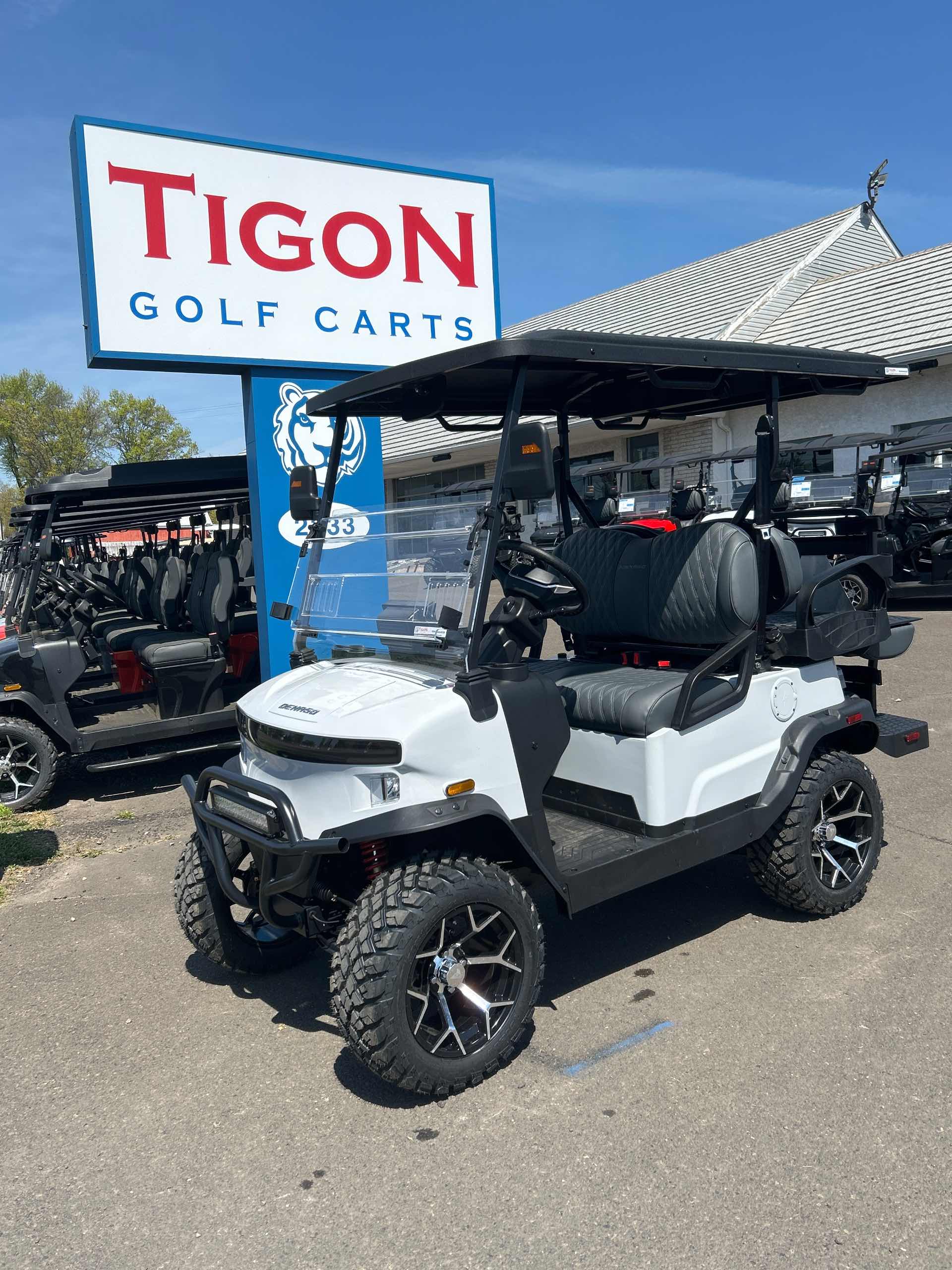 2026 Denago Nomad XL Golf Cart in White