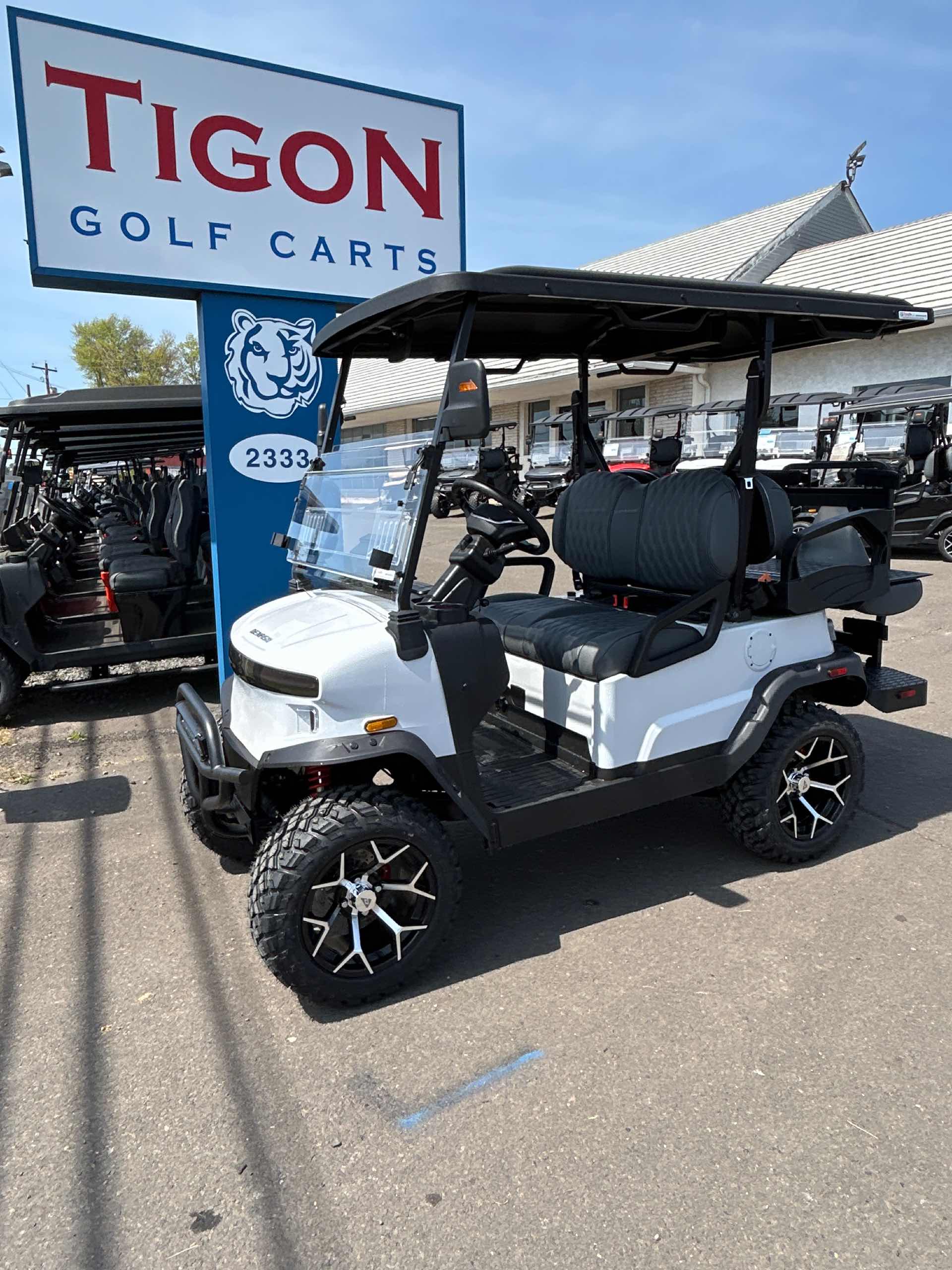 2026 Denago Nomad XL Golf Cart in White
