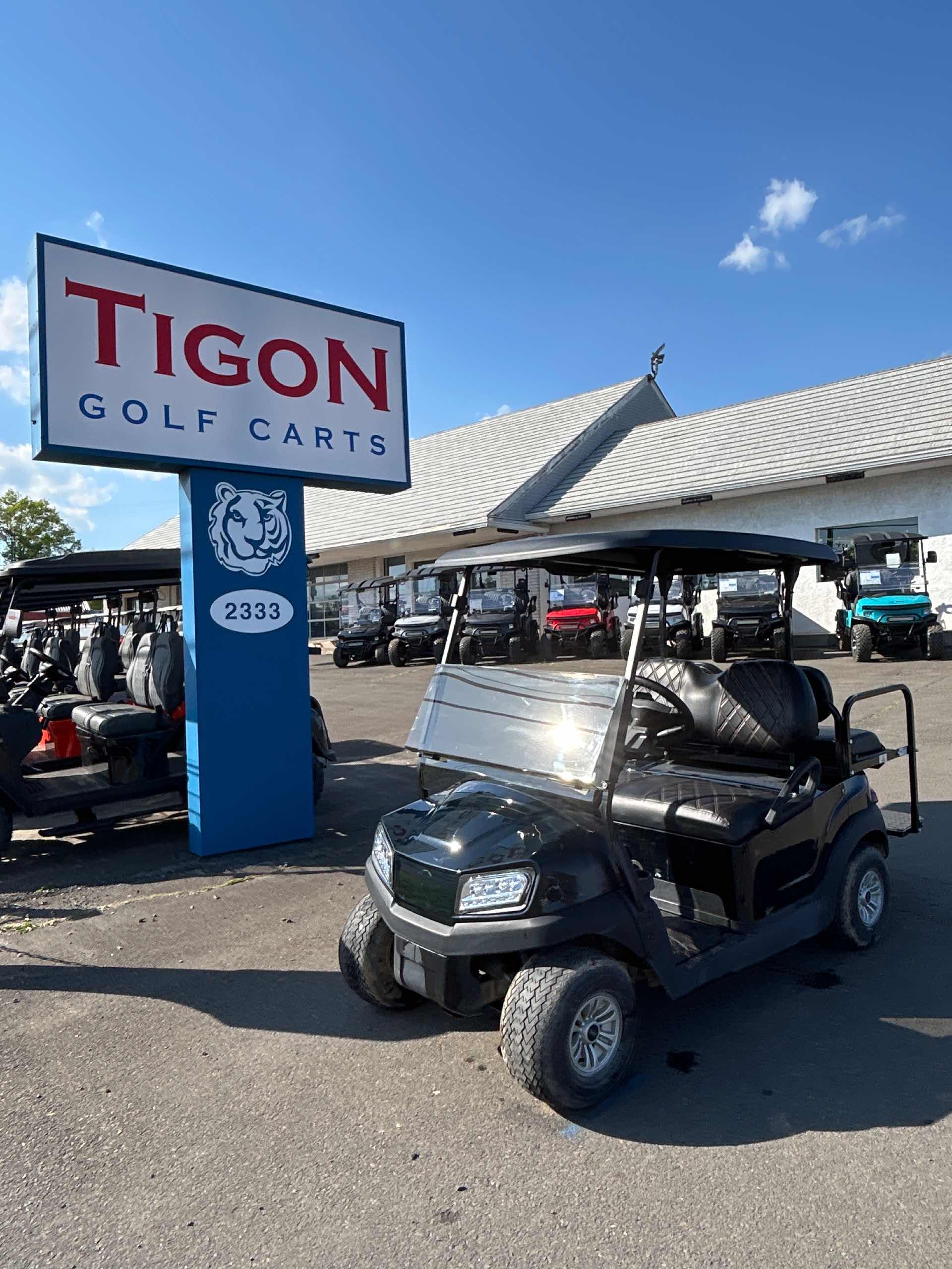 2018 Club Car Tempo Golf Cart in Black