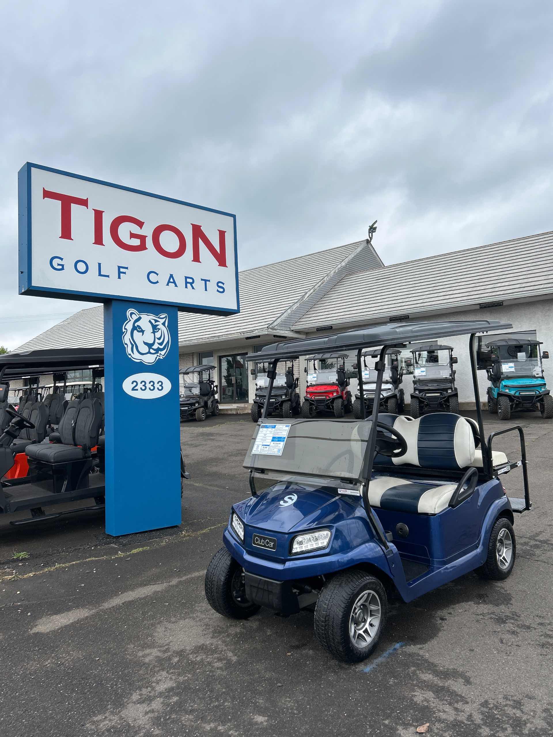 2019 Club Car Tempo Golf Cart in Blue